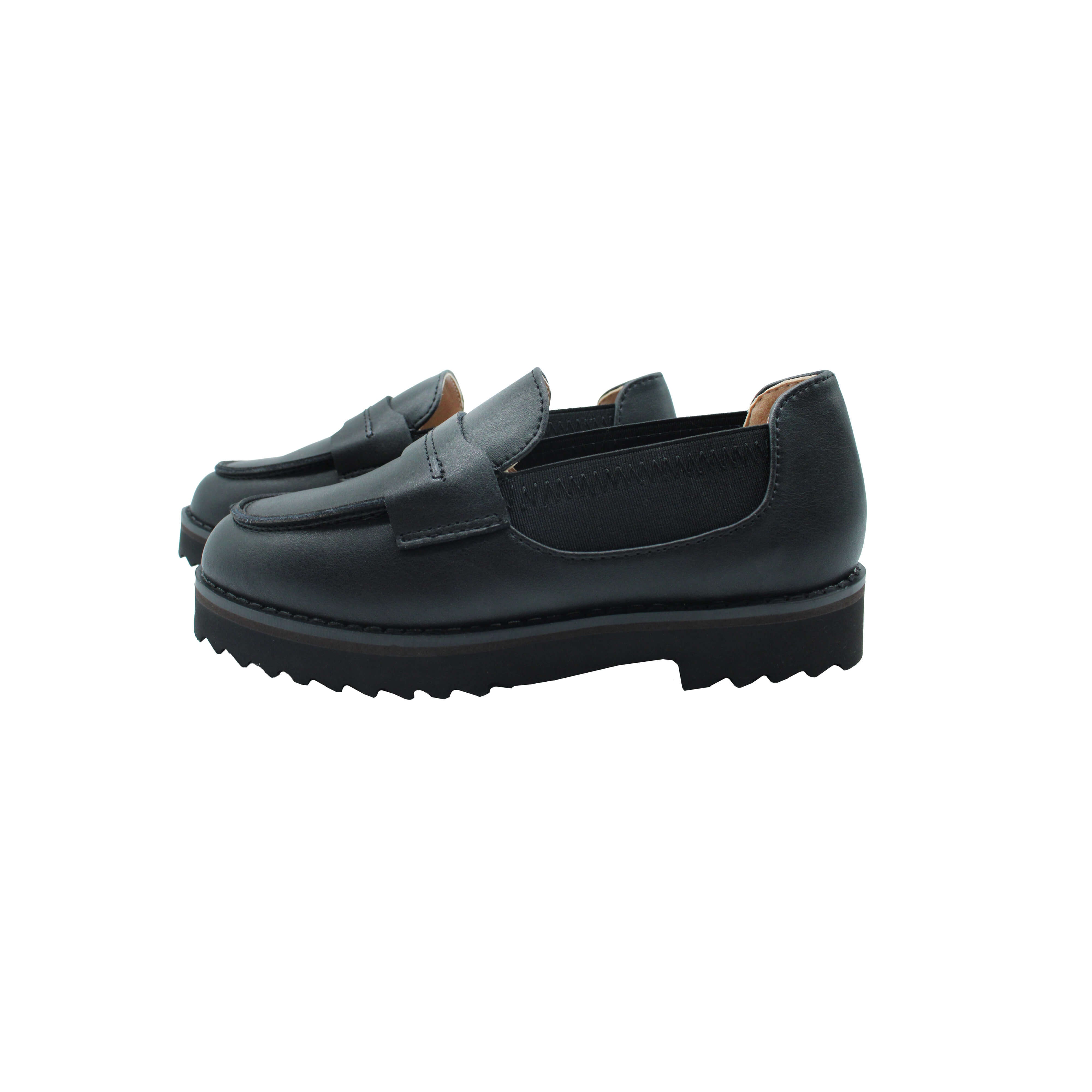 Comfort Loafer, Black Leather