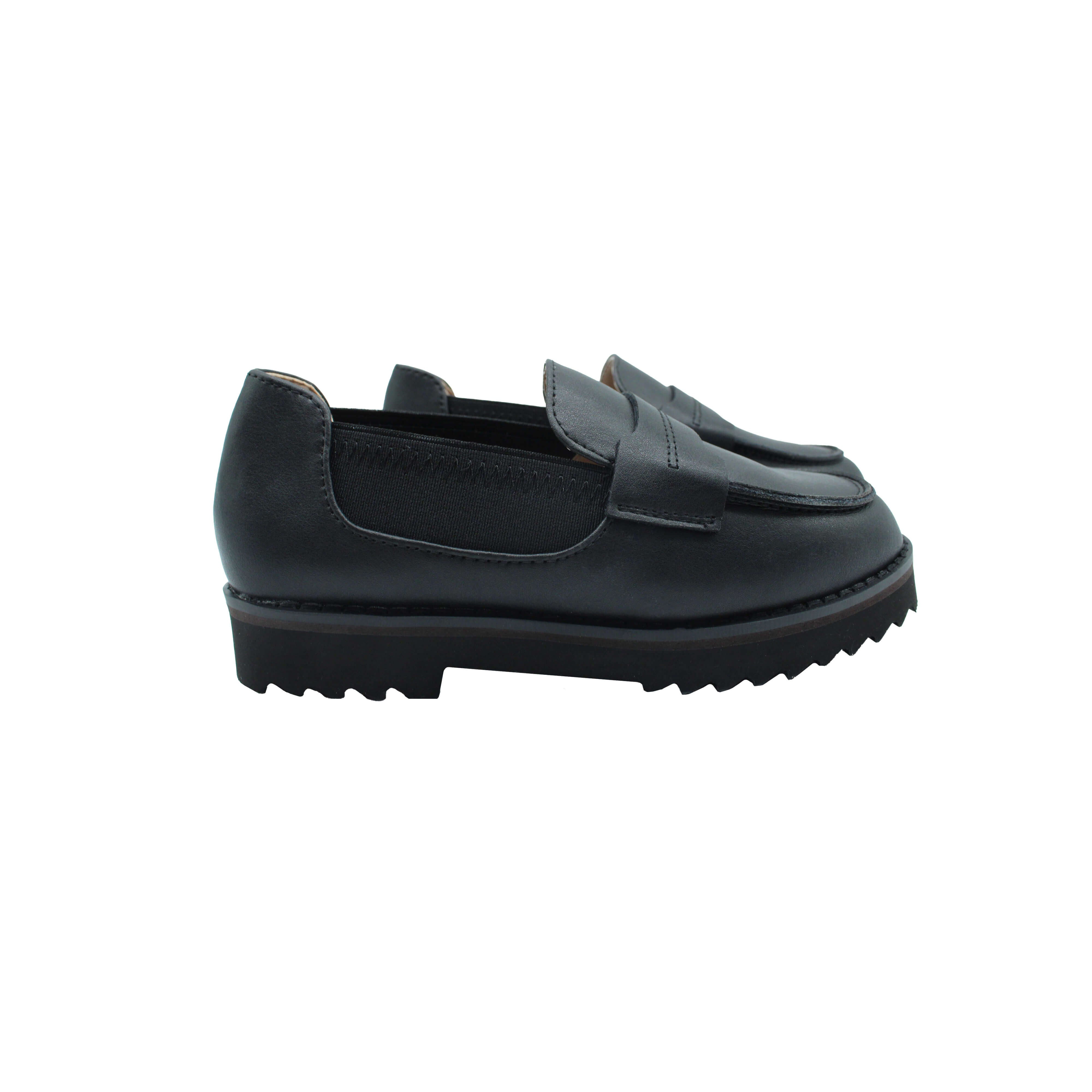 Comfort Loafer, Black Leather