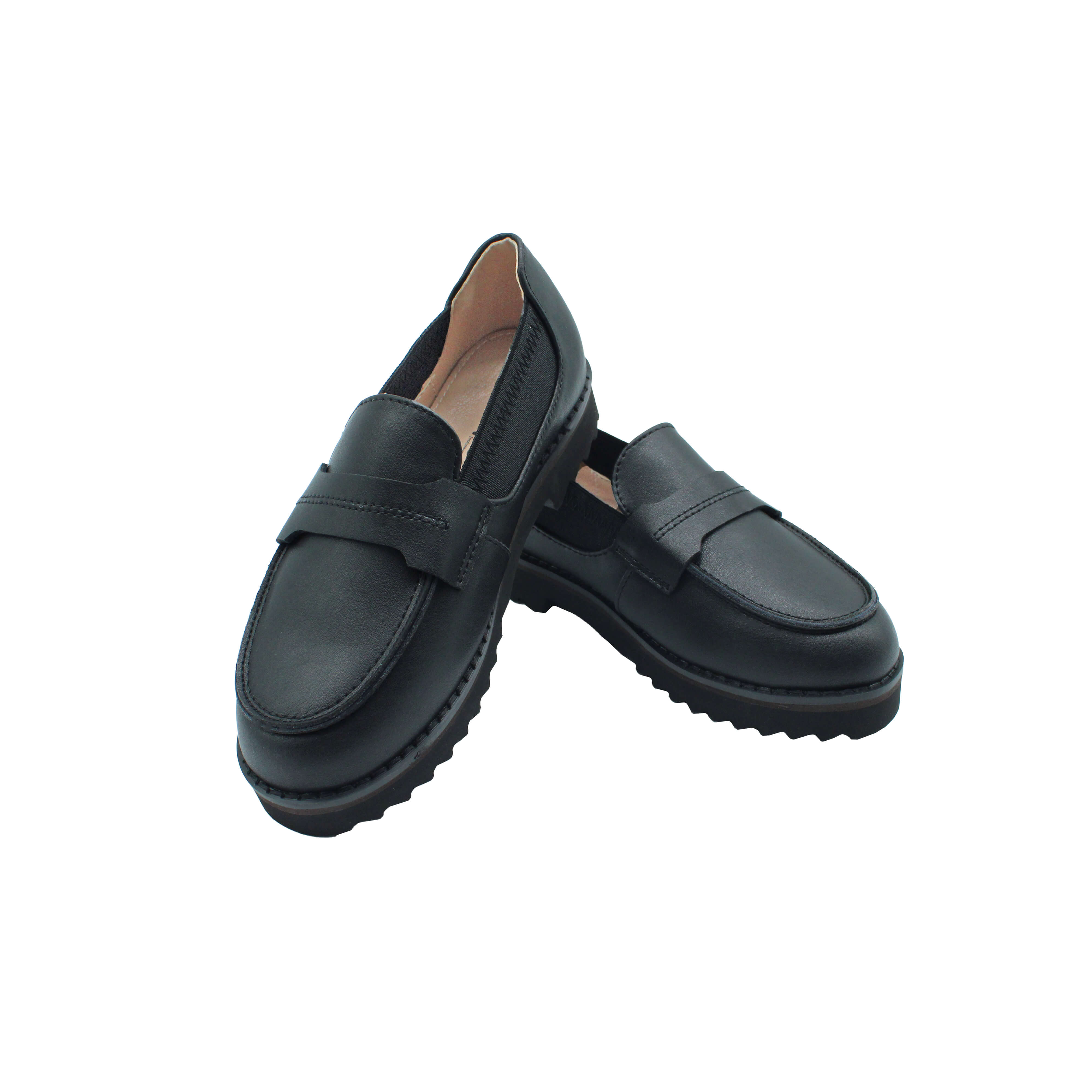 Comfort Loafer, Black Leather