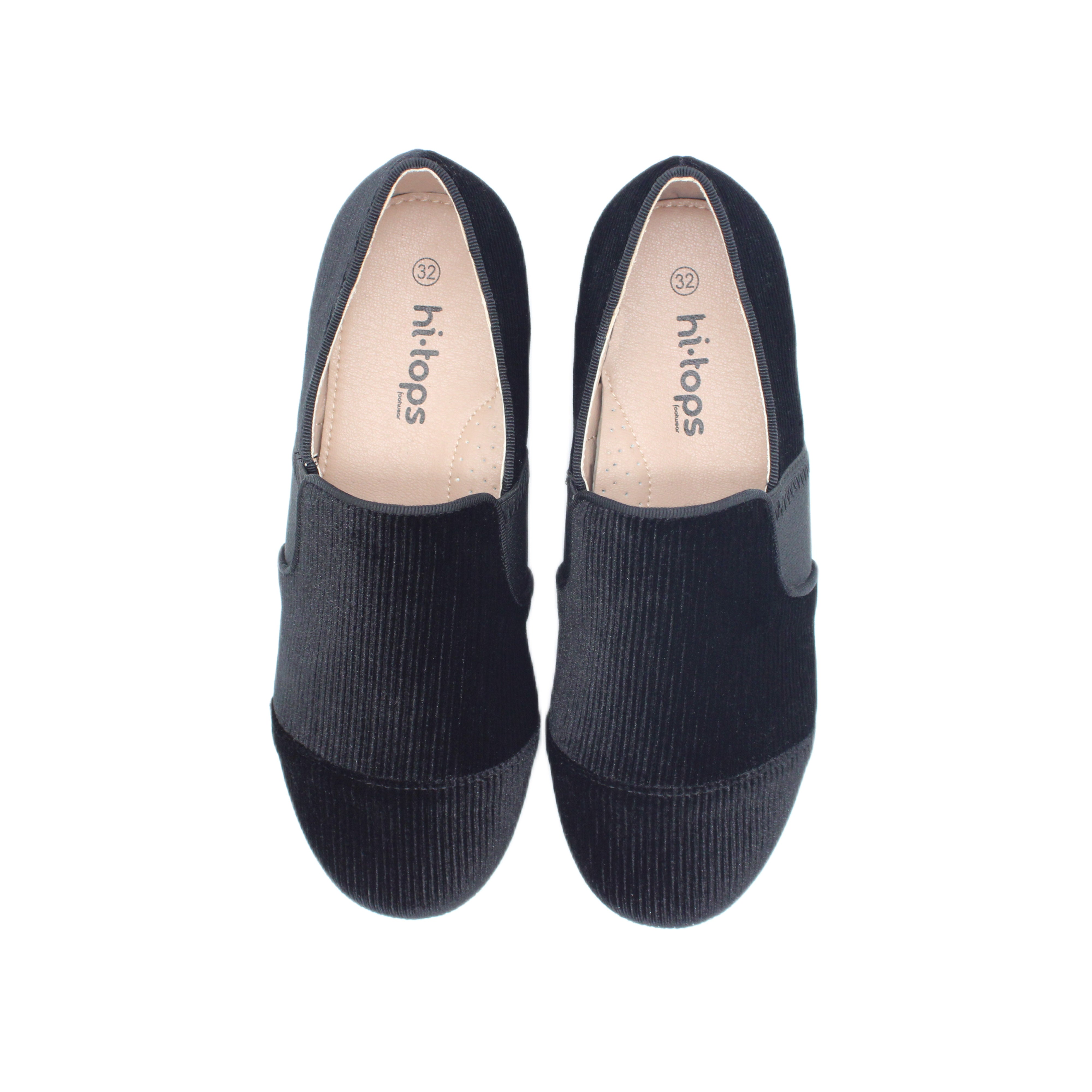 Smoking Shoes, Black Corduroy