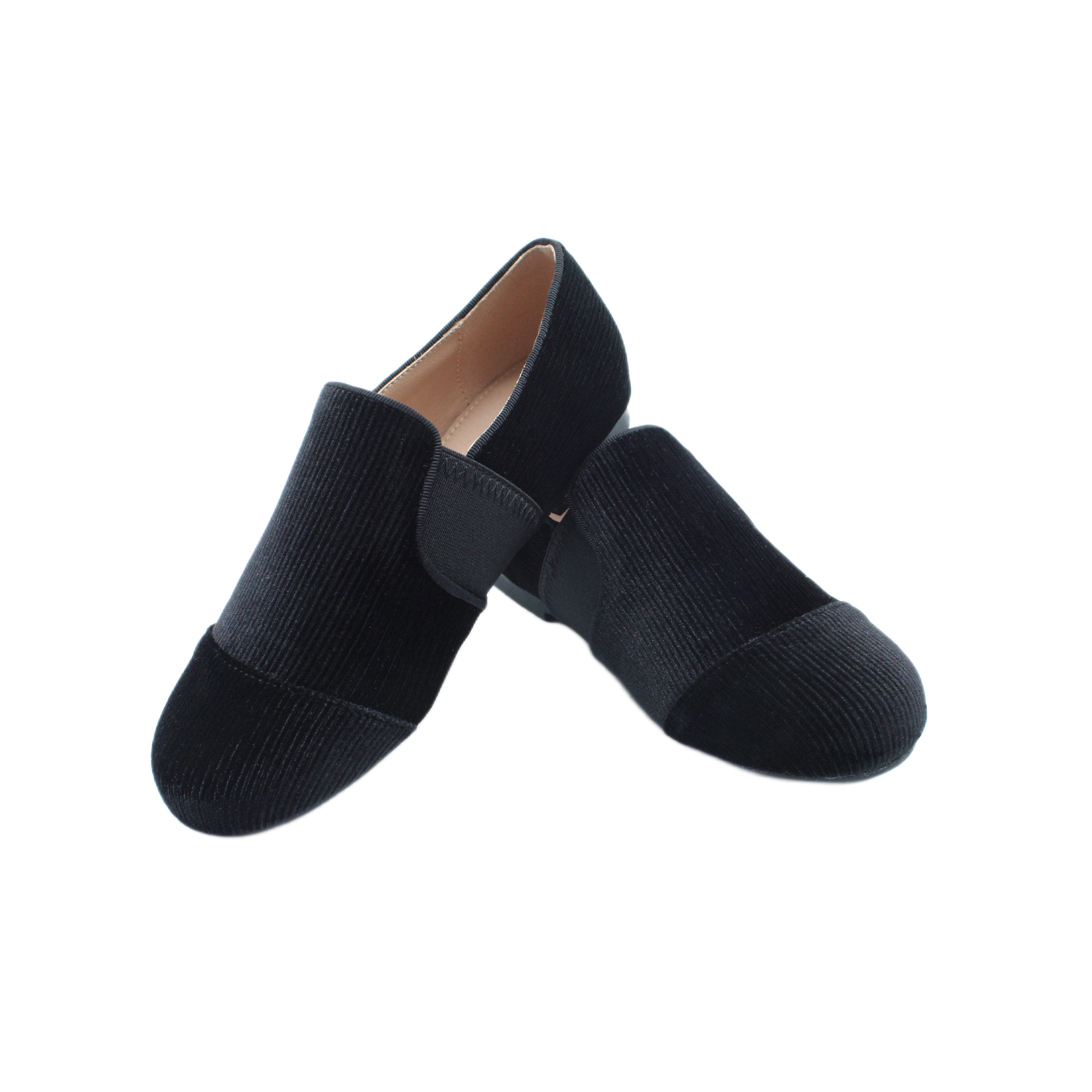 Smoking Shoes, Black Corduroy