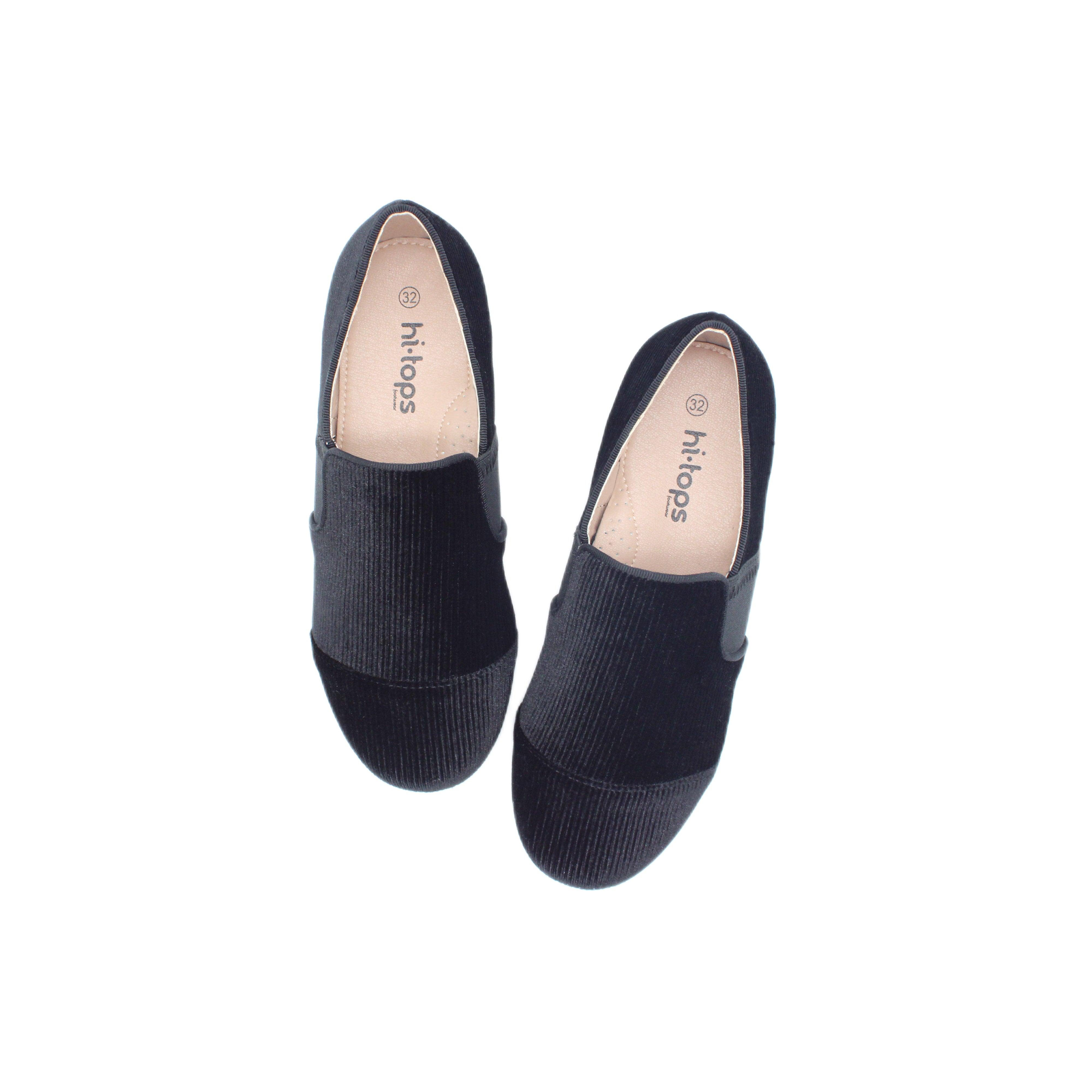 Smoking Shoes, Black Corduroy