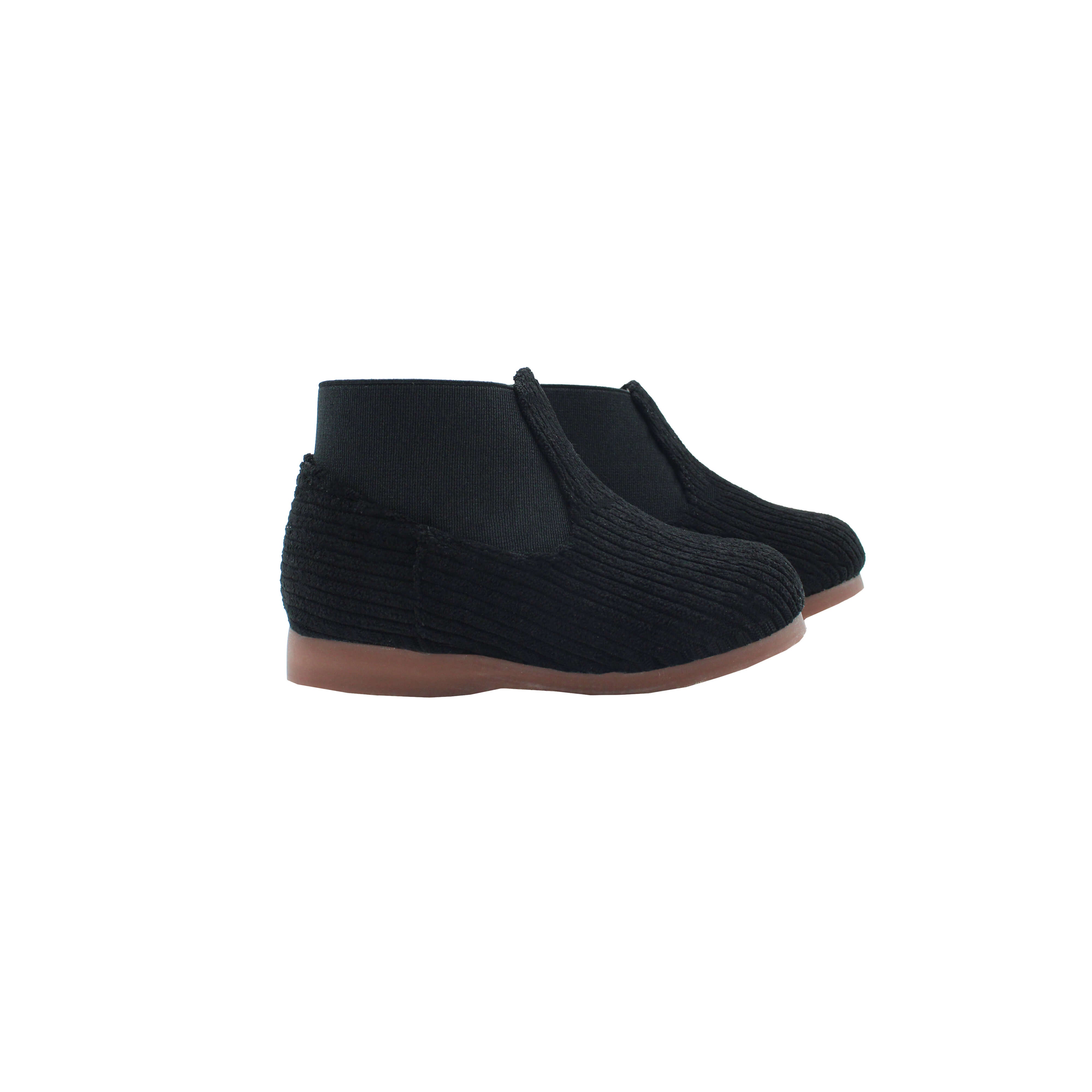 High Tops, Black Corduroy Fabric
