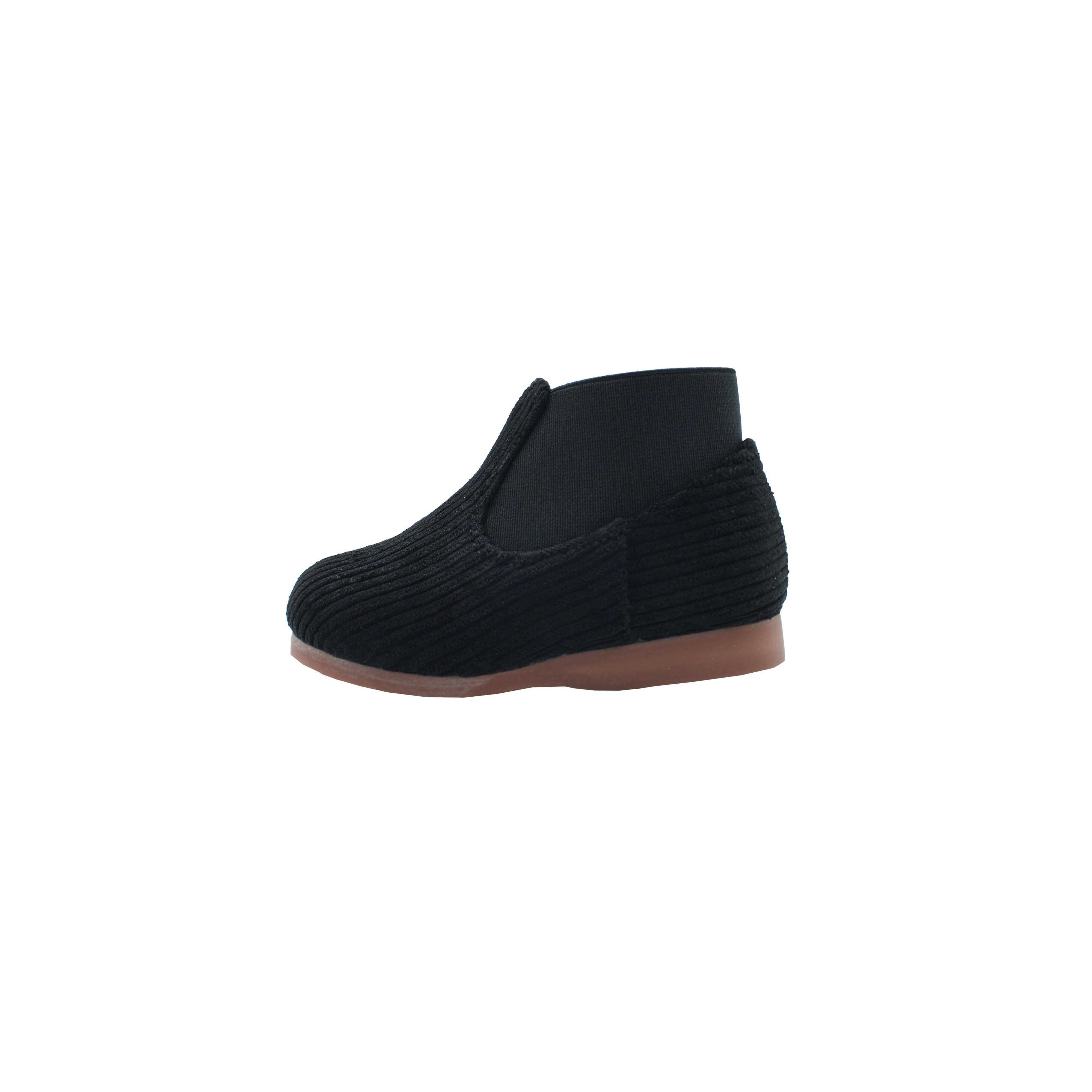 High Tops, Black Corduroy Fabric