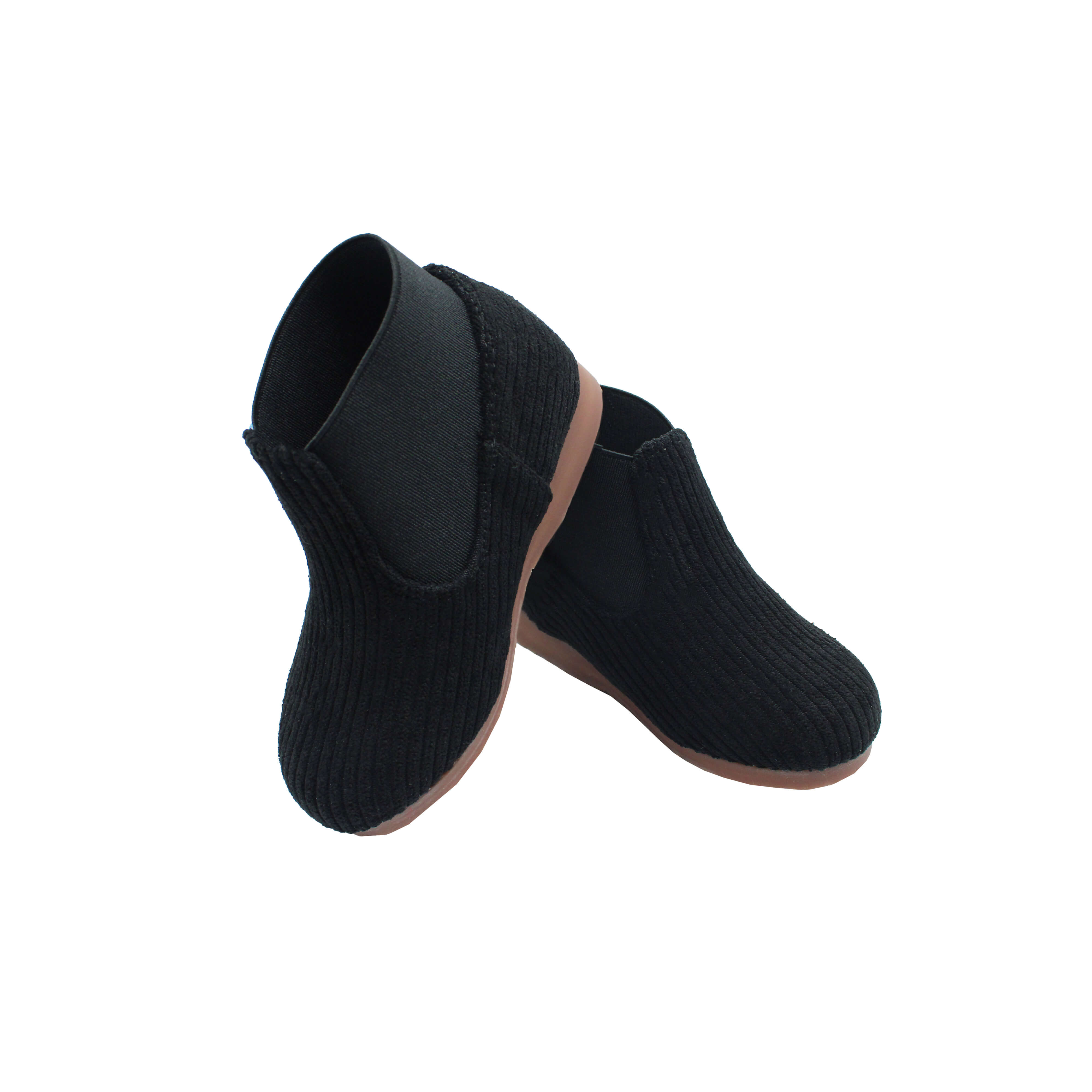 High Tops, Black Corduroy Fabric