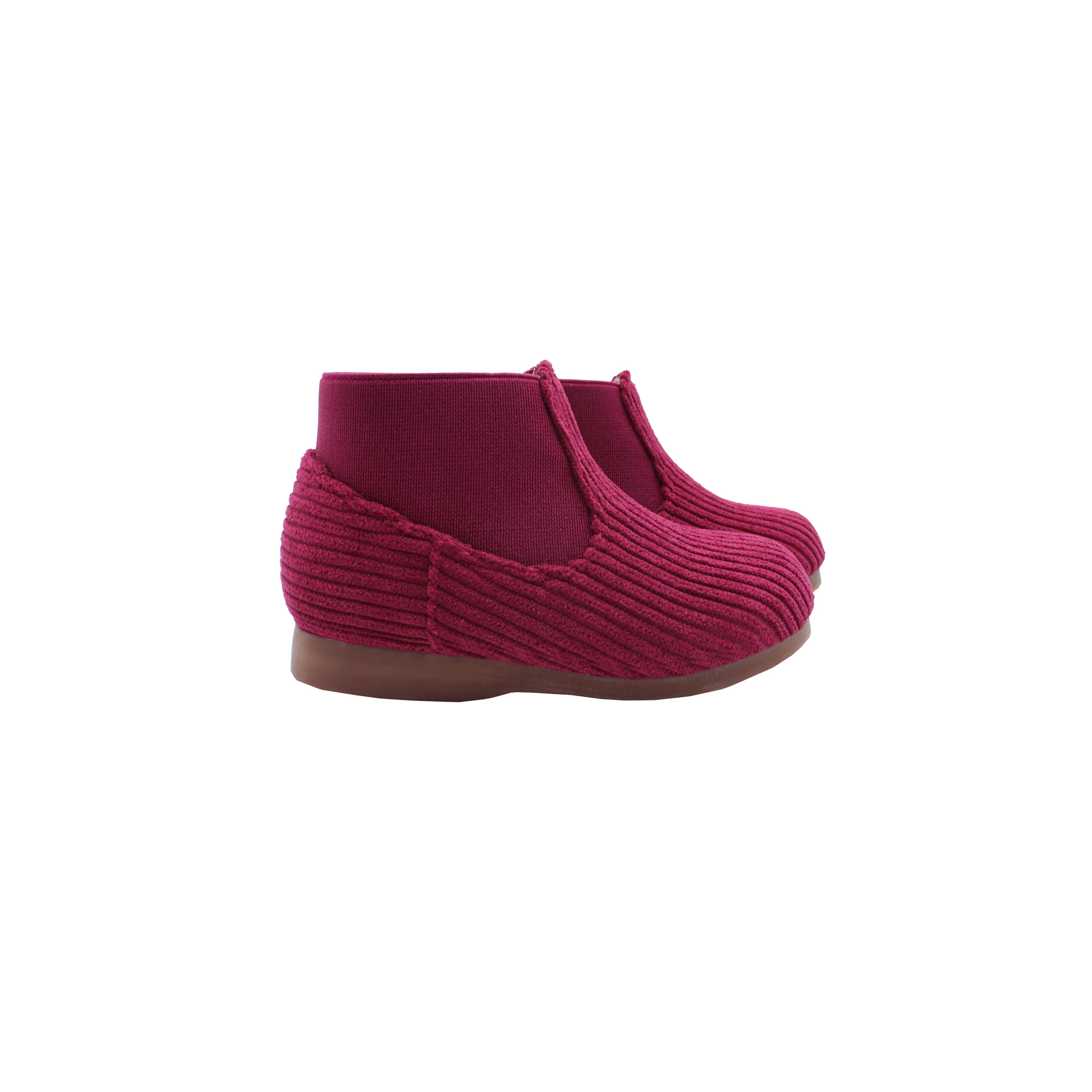 High Tops, Plum Corduroy Fabric
