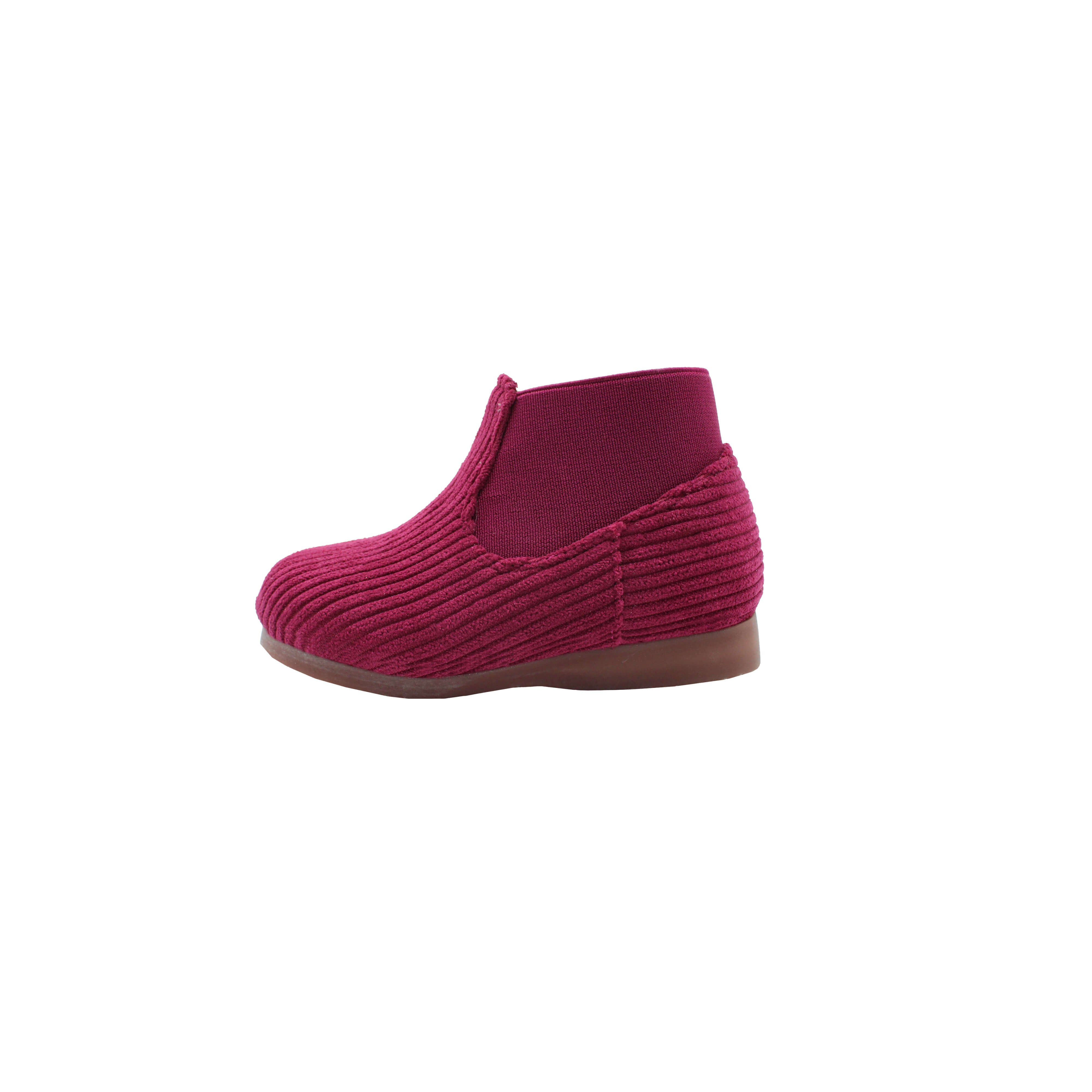 High Tops, Plum Corduroy Fabric