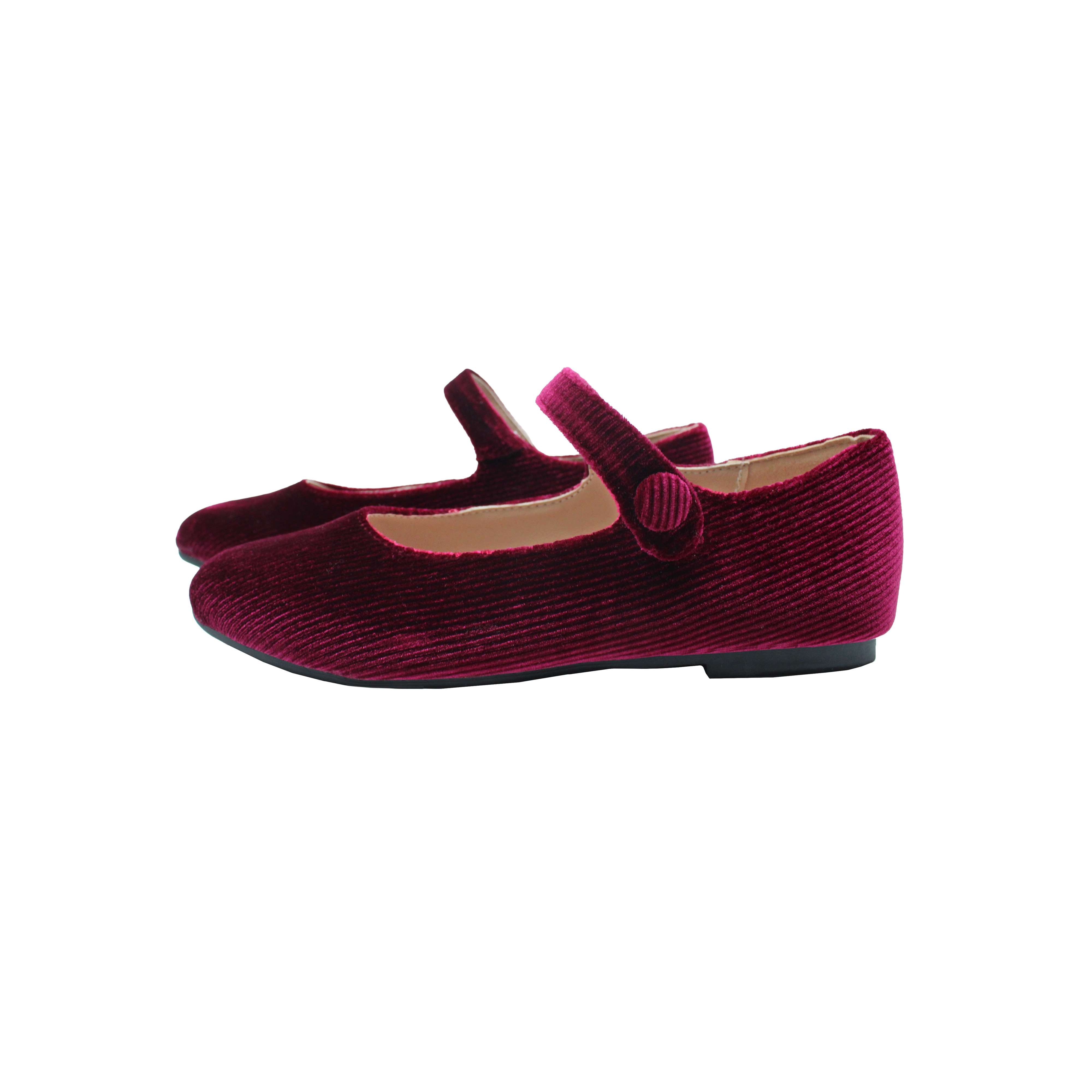 Ballet Snaps, Marron Corduroy