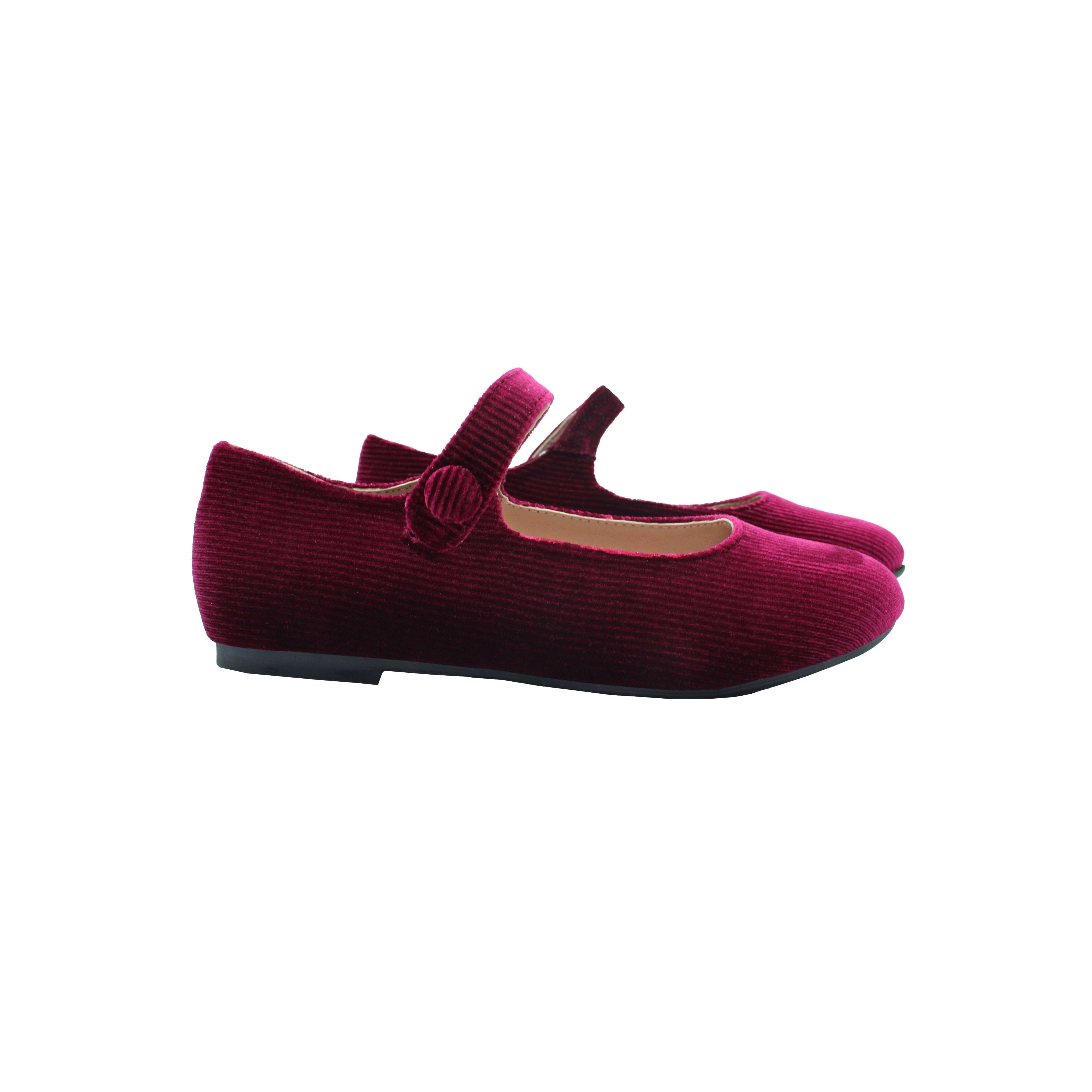 Ballet Snaps, Marron Corduroy