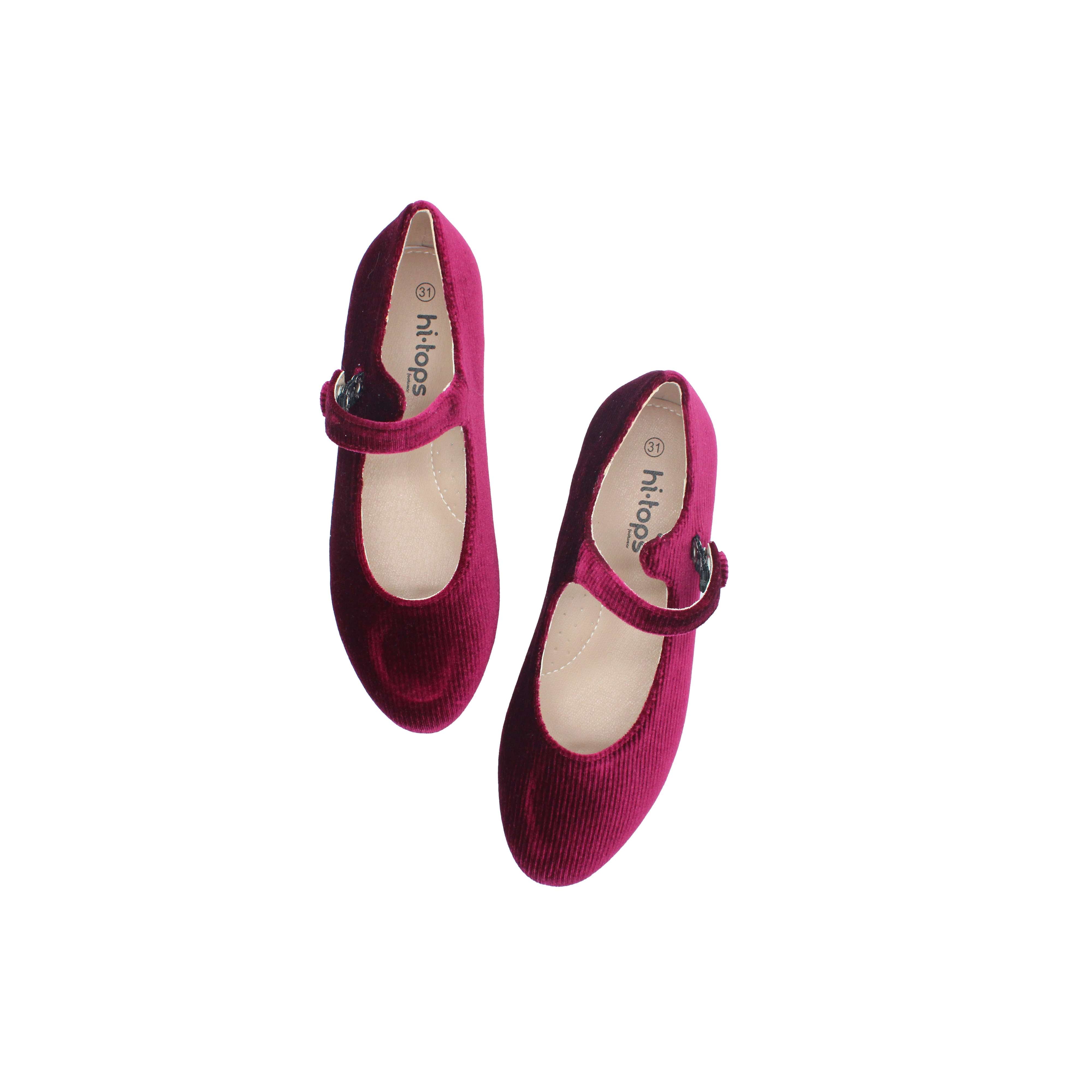 Ballet Snaps, Marron Corduroy