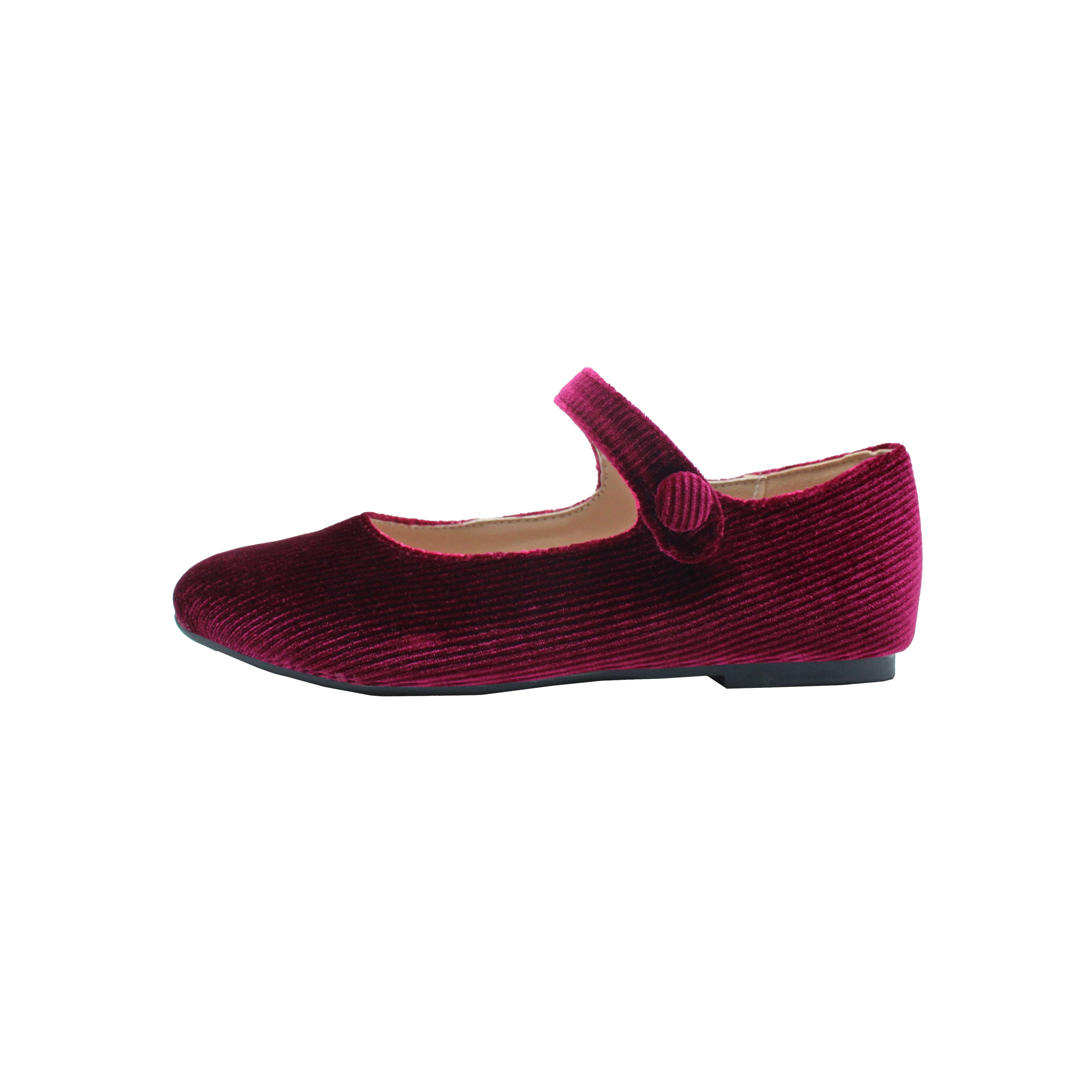 Ballet Snaps, Marron Corduroy