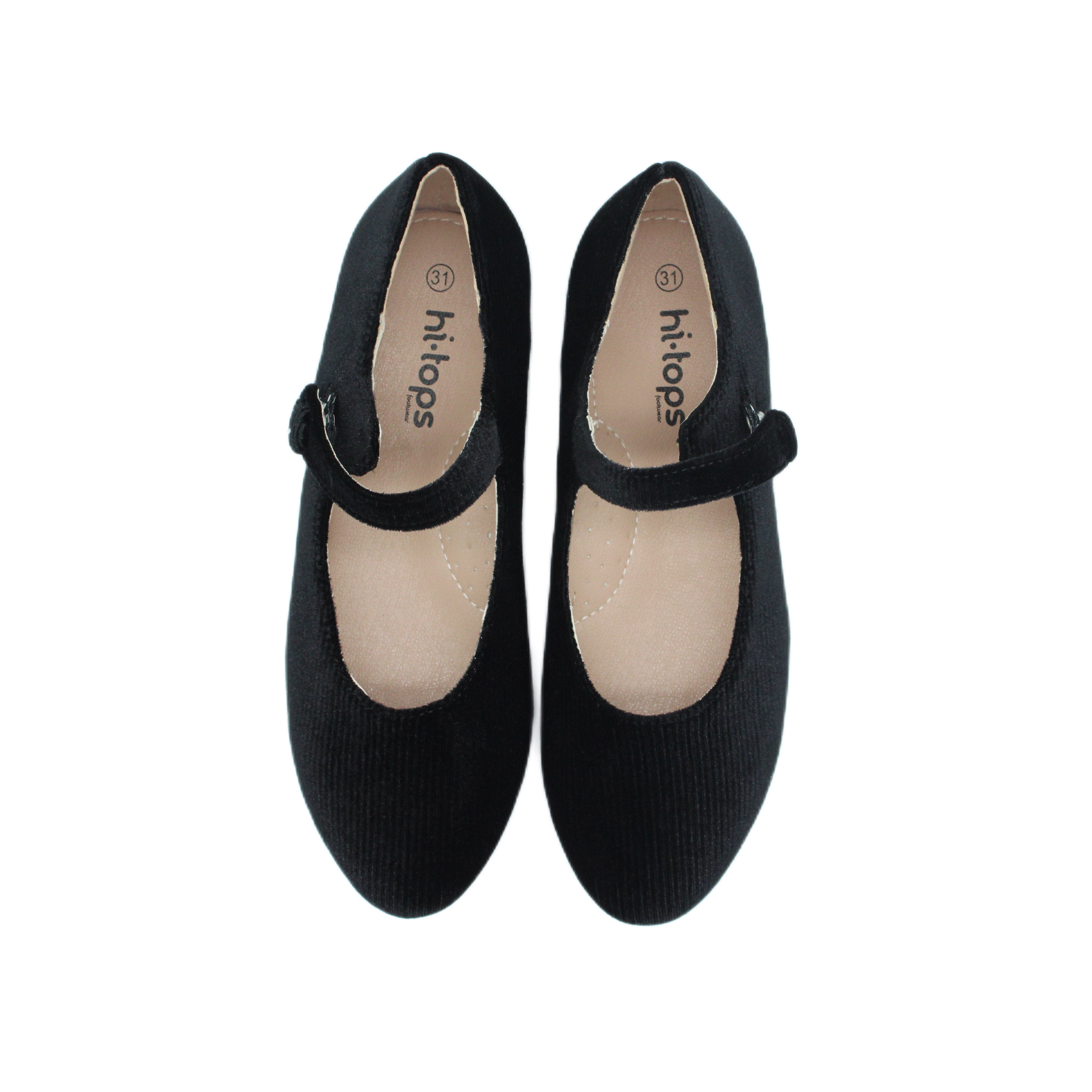 Ballet Snaps, Black Corduroy