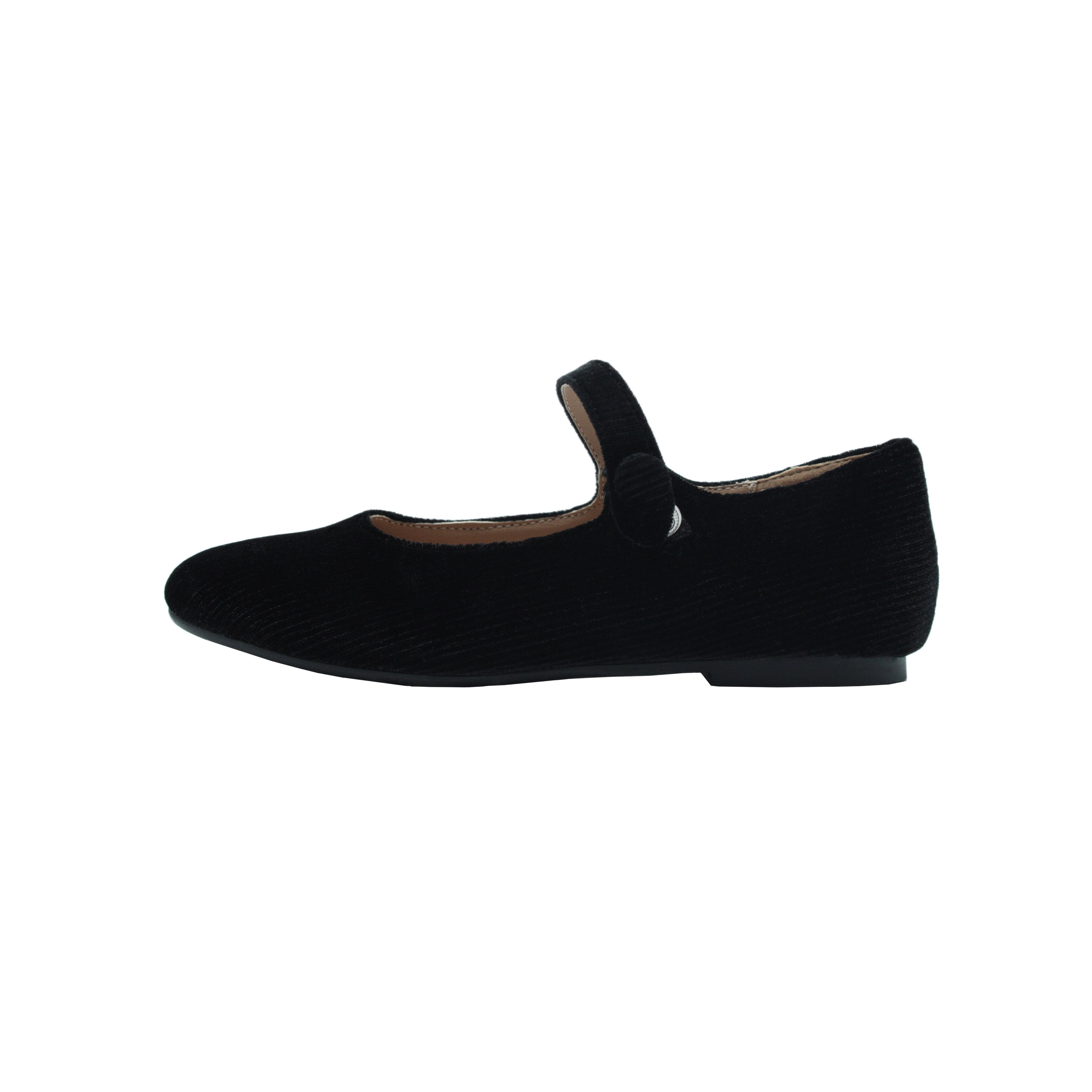 Ballet Snaps, Black Corduroy