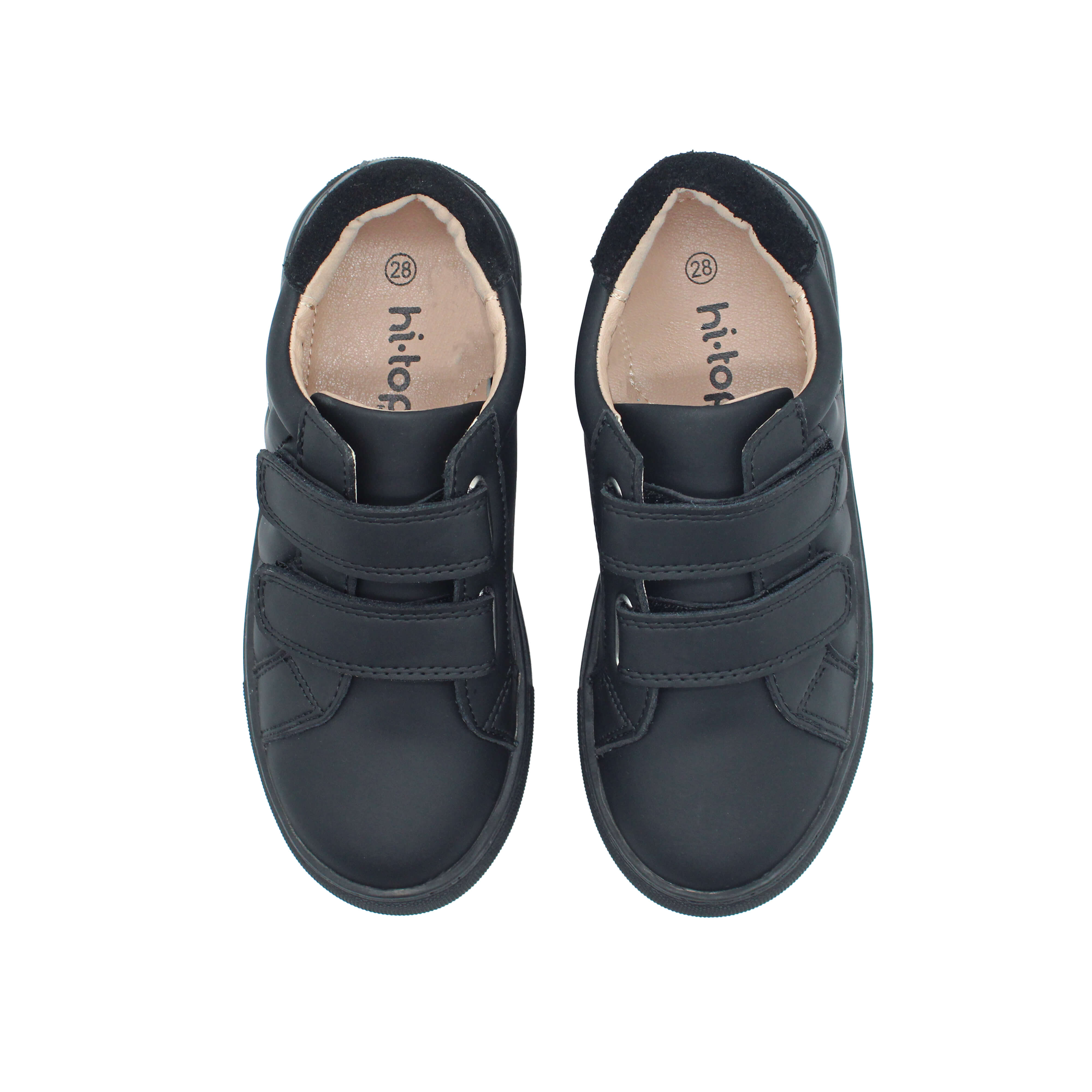 Velcro Comfort, Black Gum/Black Suede