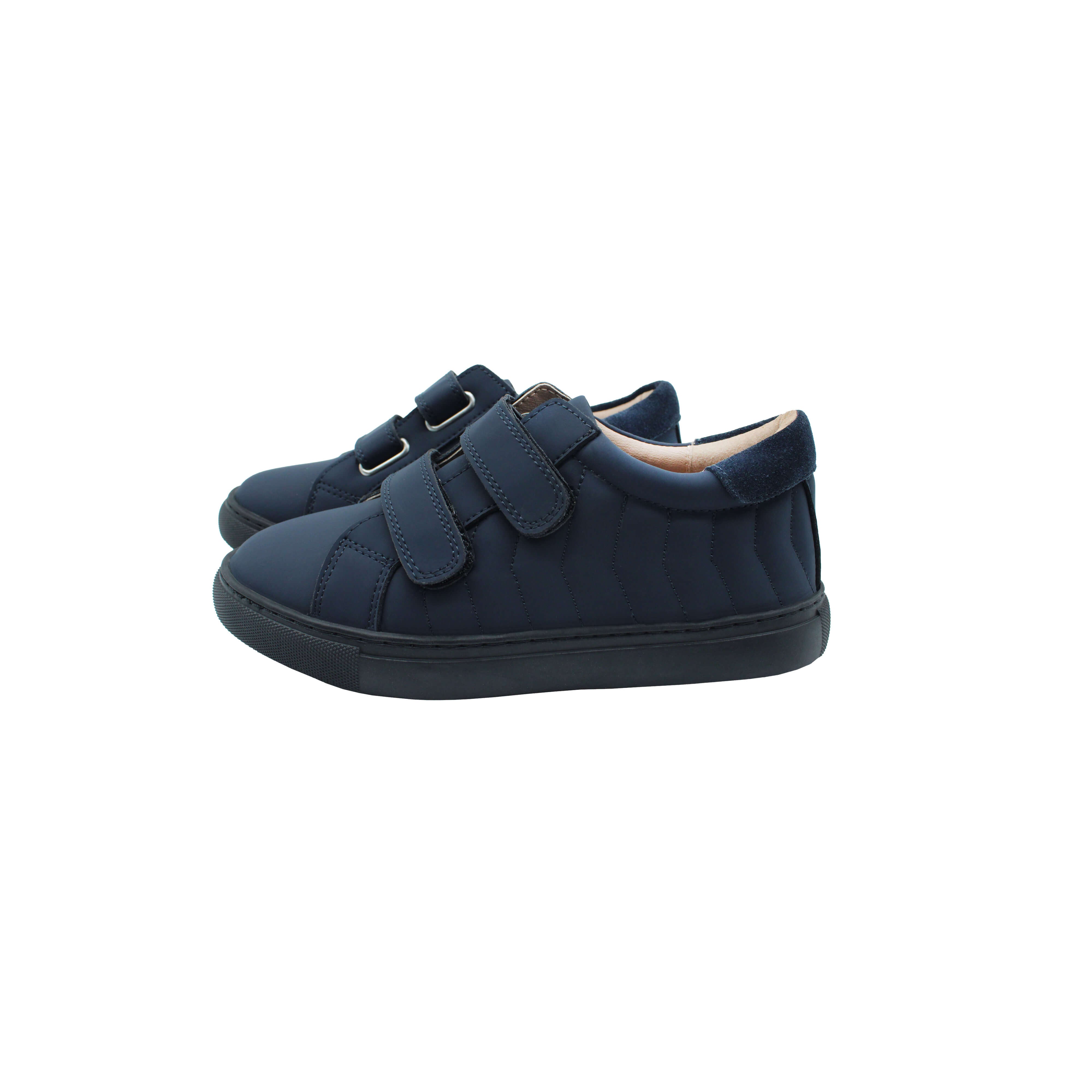 Velcro Comfort, Navy Gum/Navy Suede