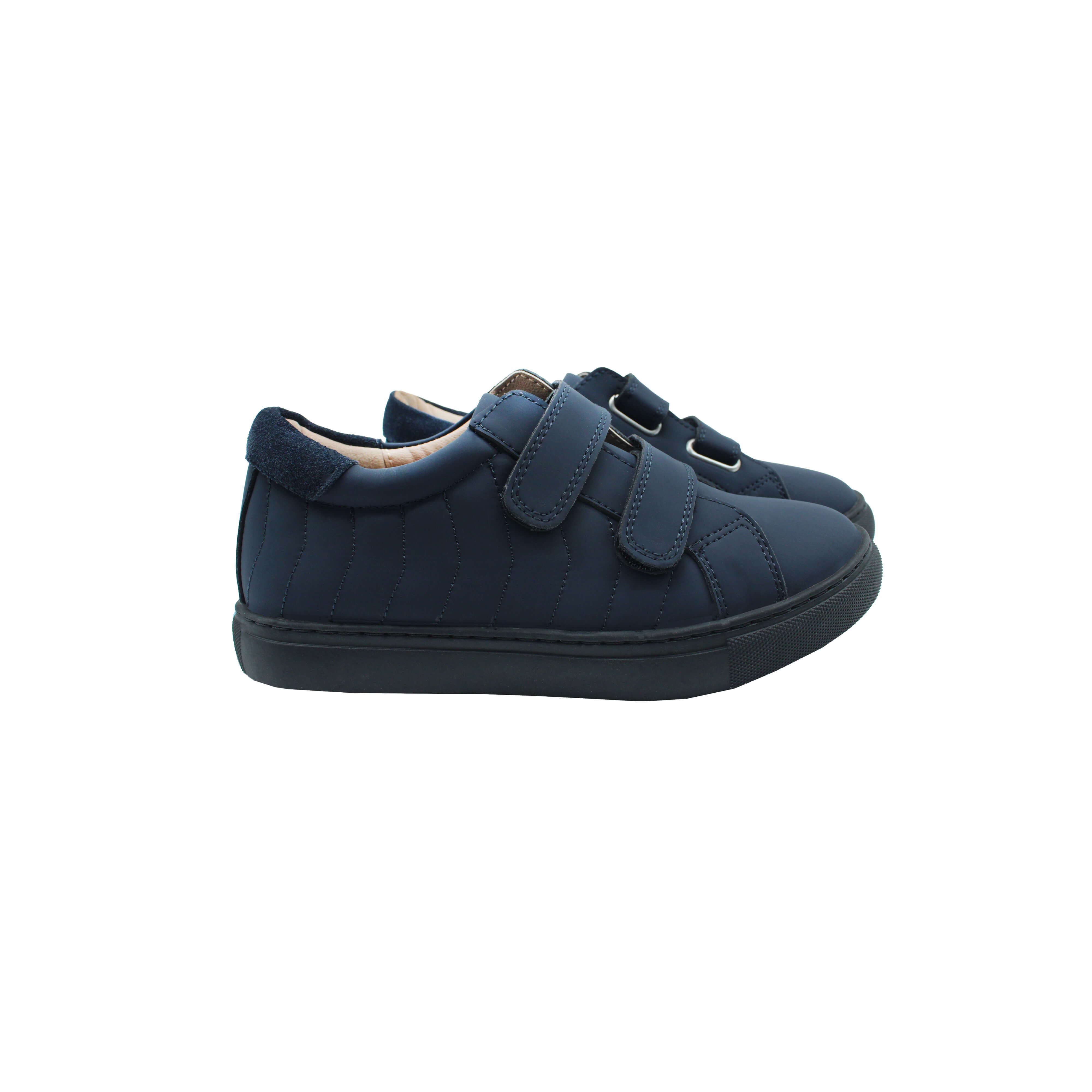 Velcro Comfort, Navy Gum/Navy Suede
