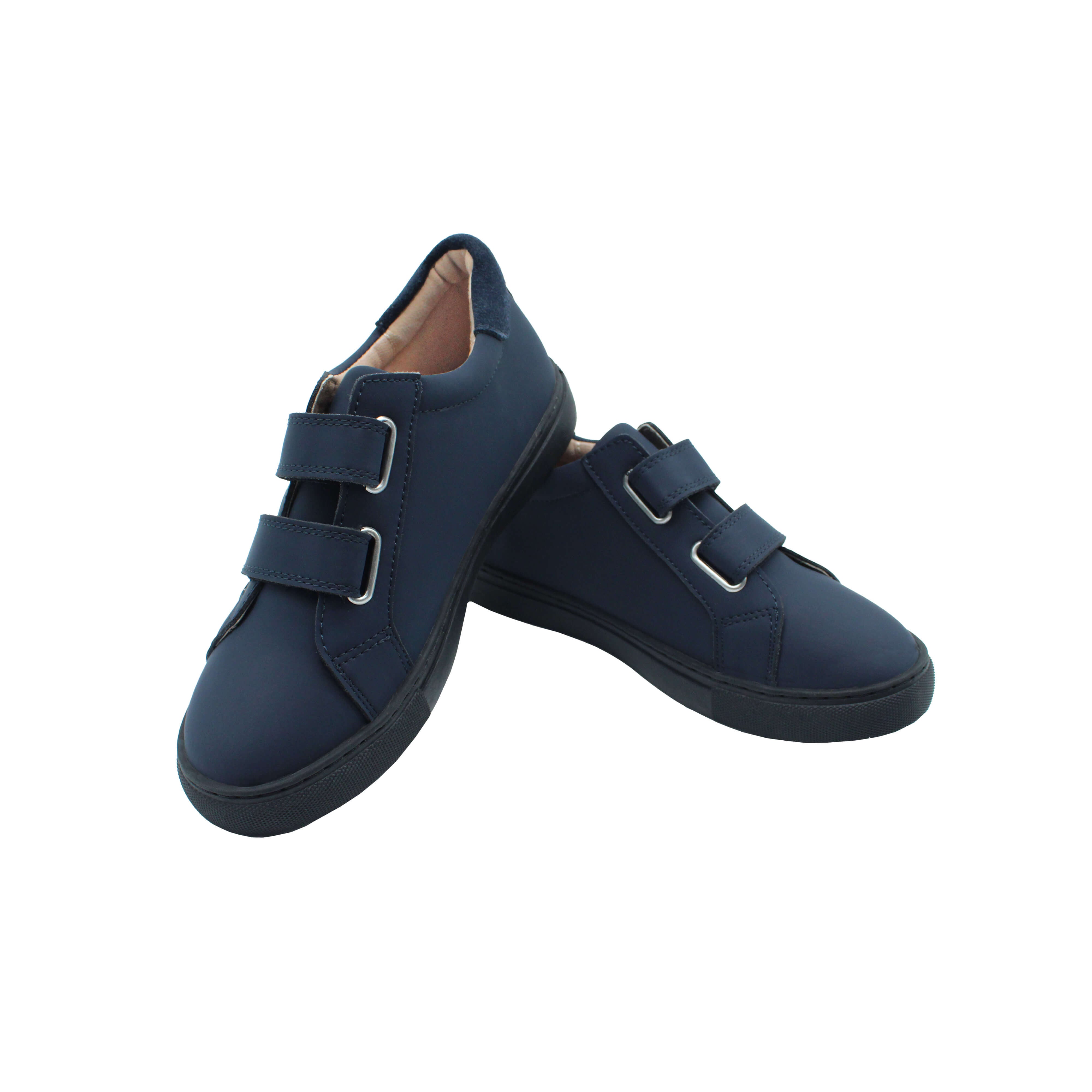 Velcro Comfort, Navy Gum/Navy Suede
