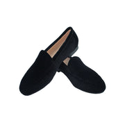 Dress Loafer, Black Corduroy