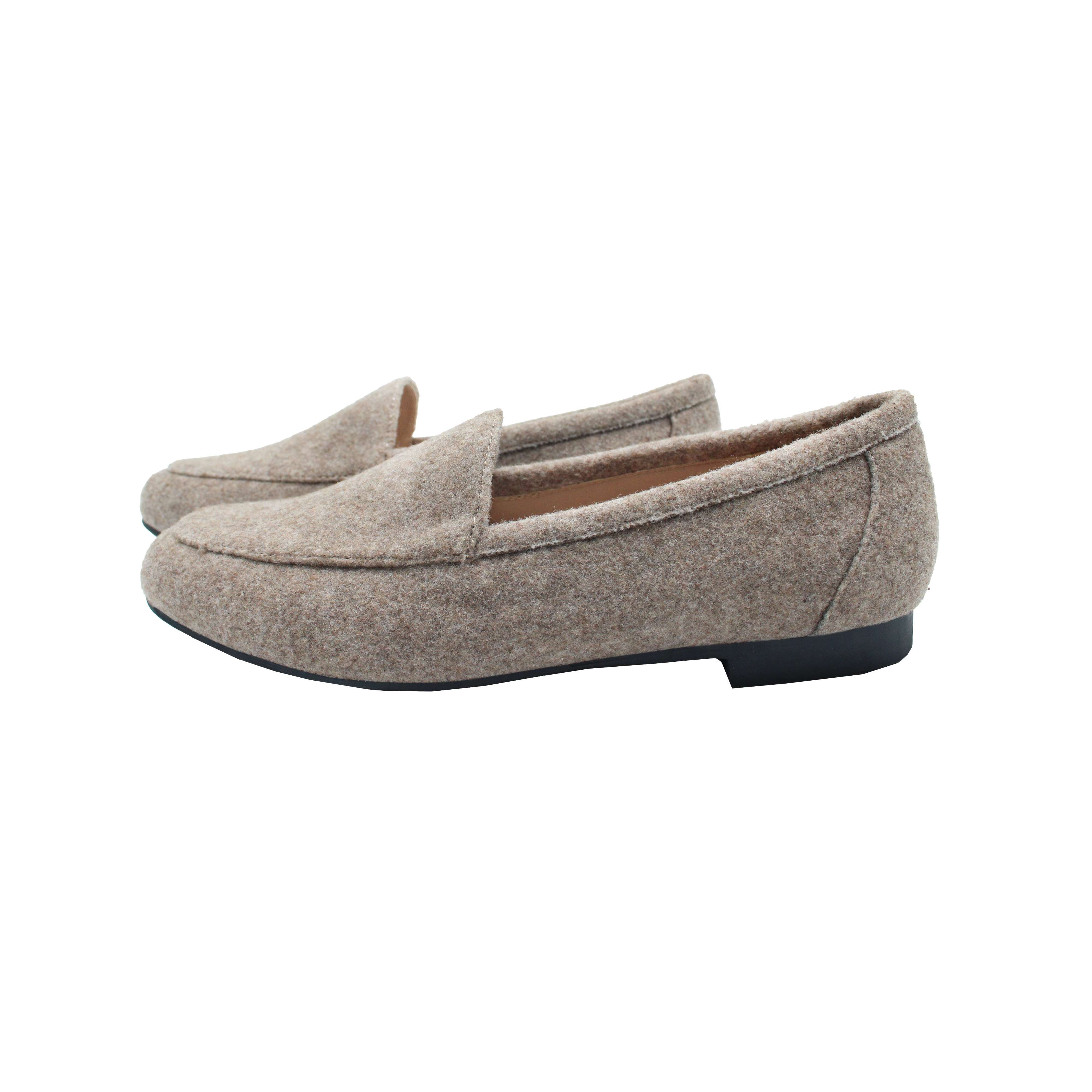 Dress Loafer, Taupe Flannel