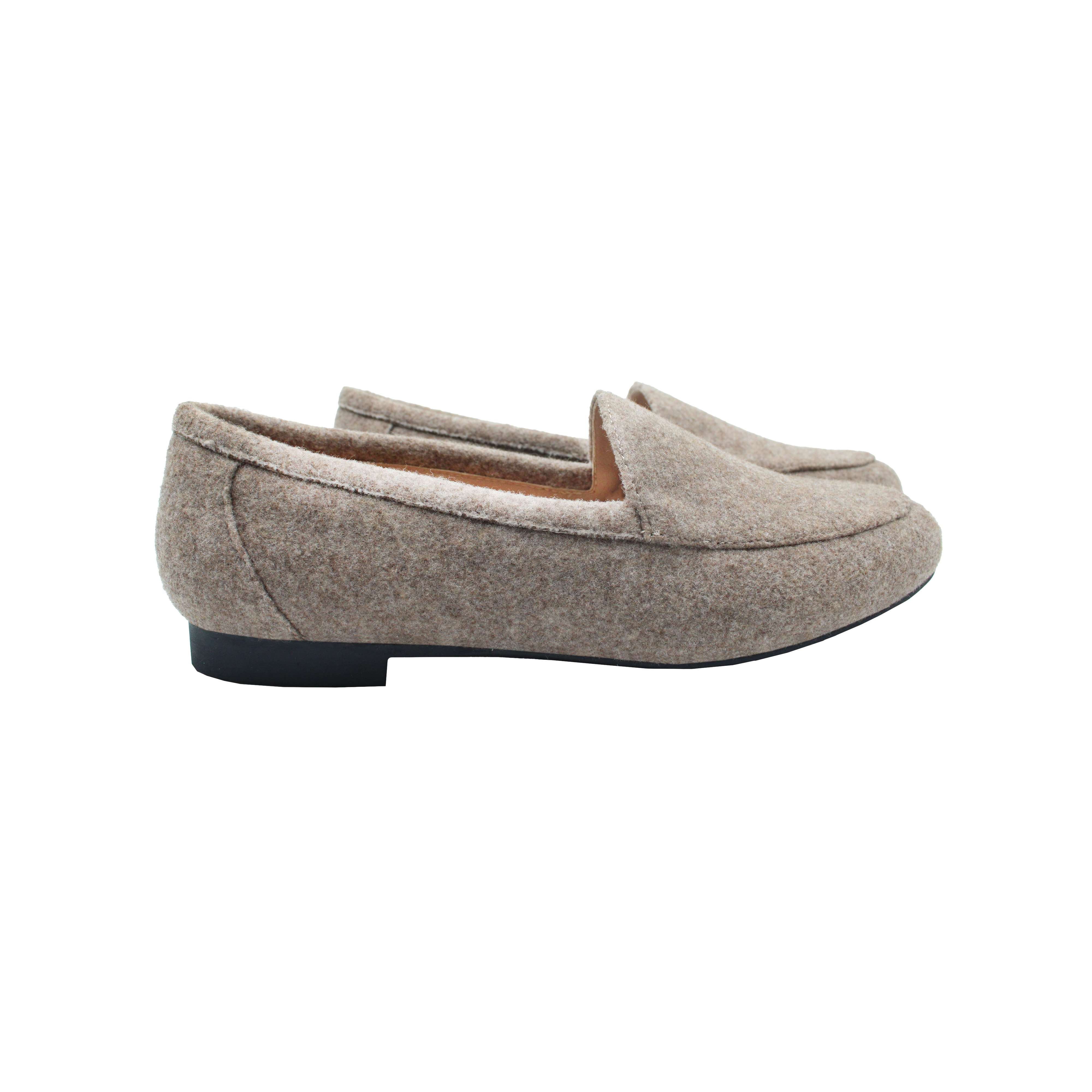 Dress Loafer, Taupe Flannel