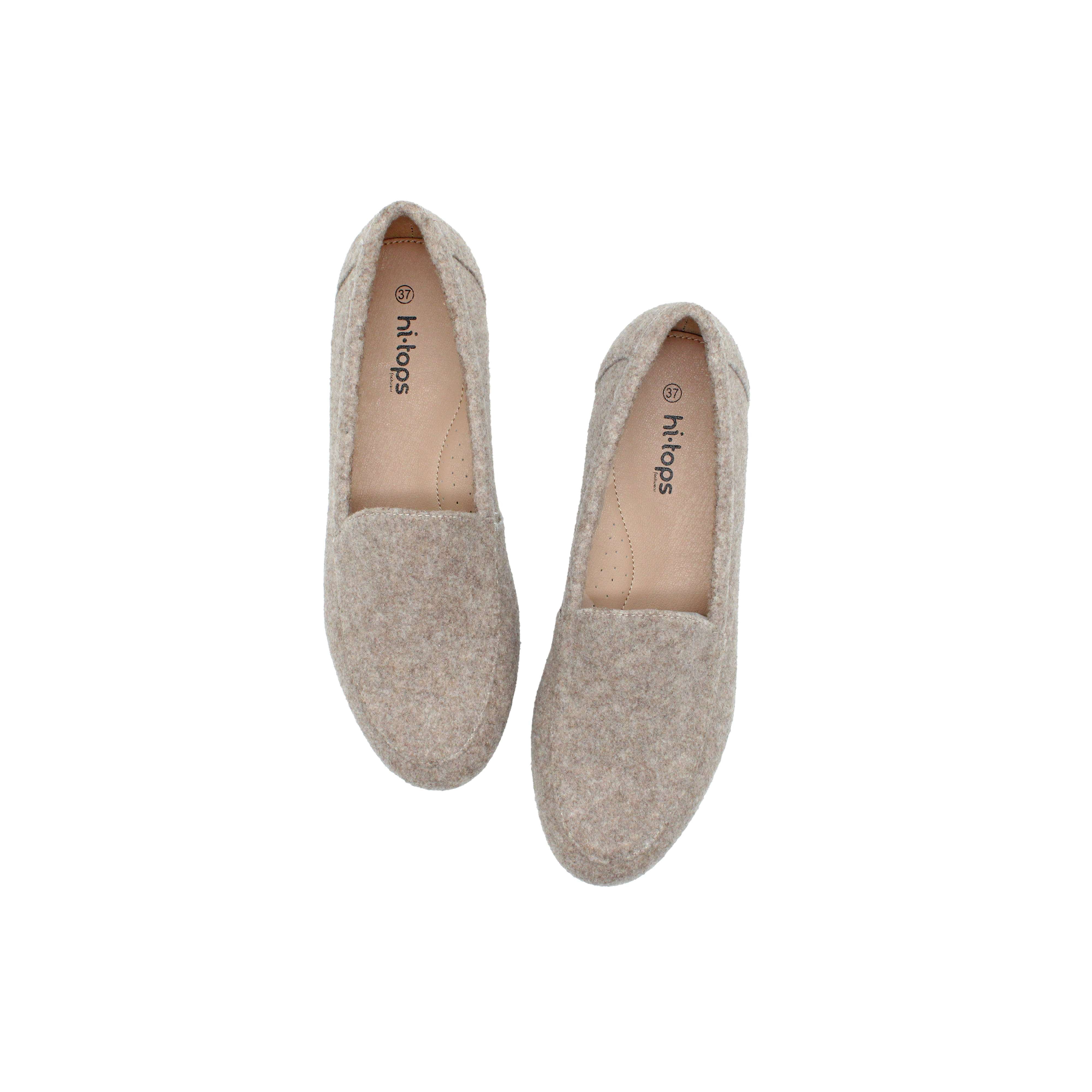 Dress Loafer, Taupe Flannel