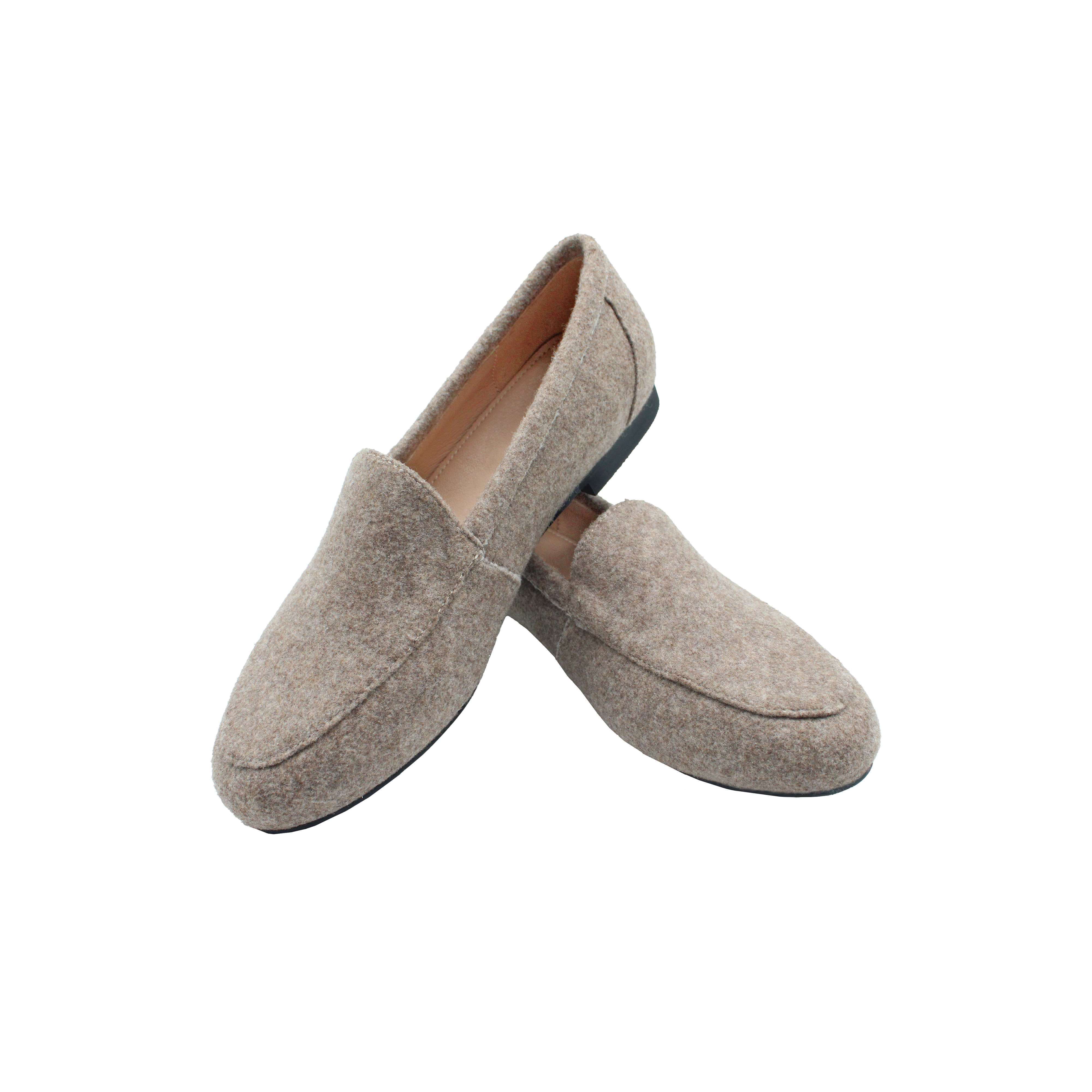 Dress Loafer, Taupe Flannel