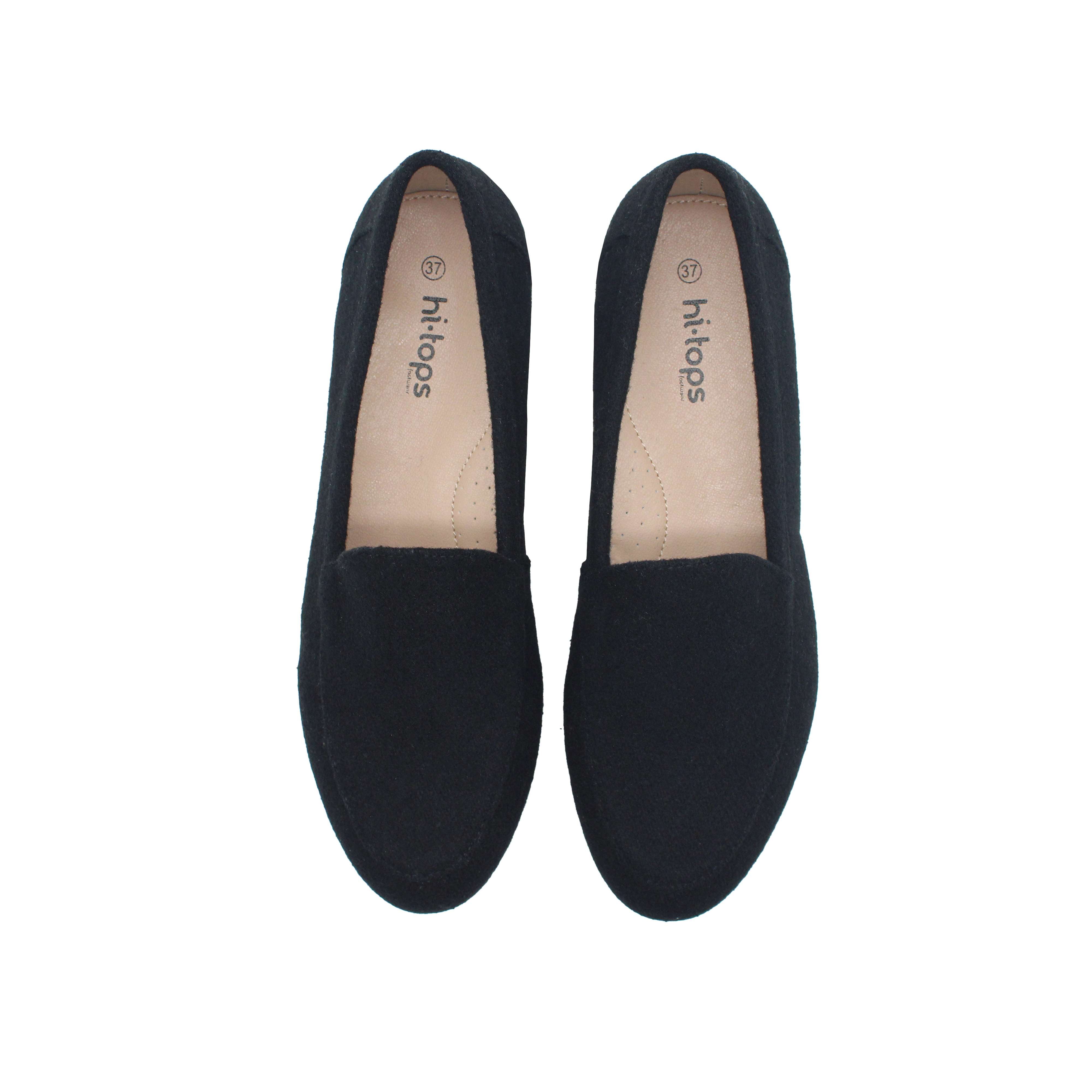 Dress Loafer, Black Flannel