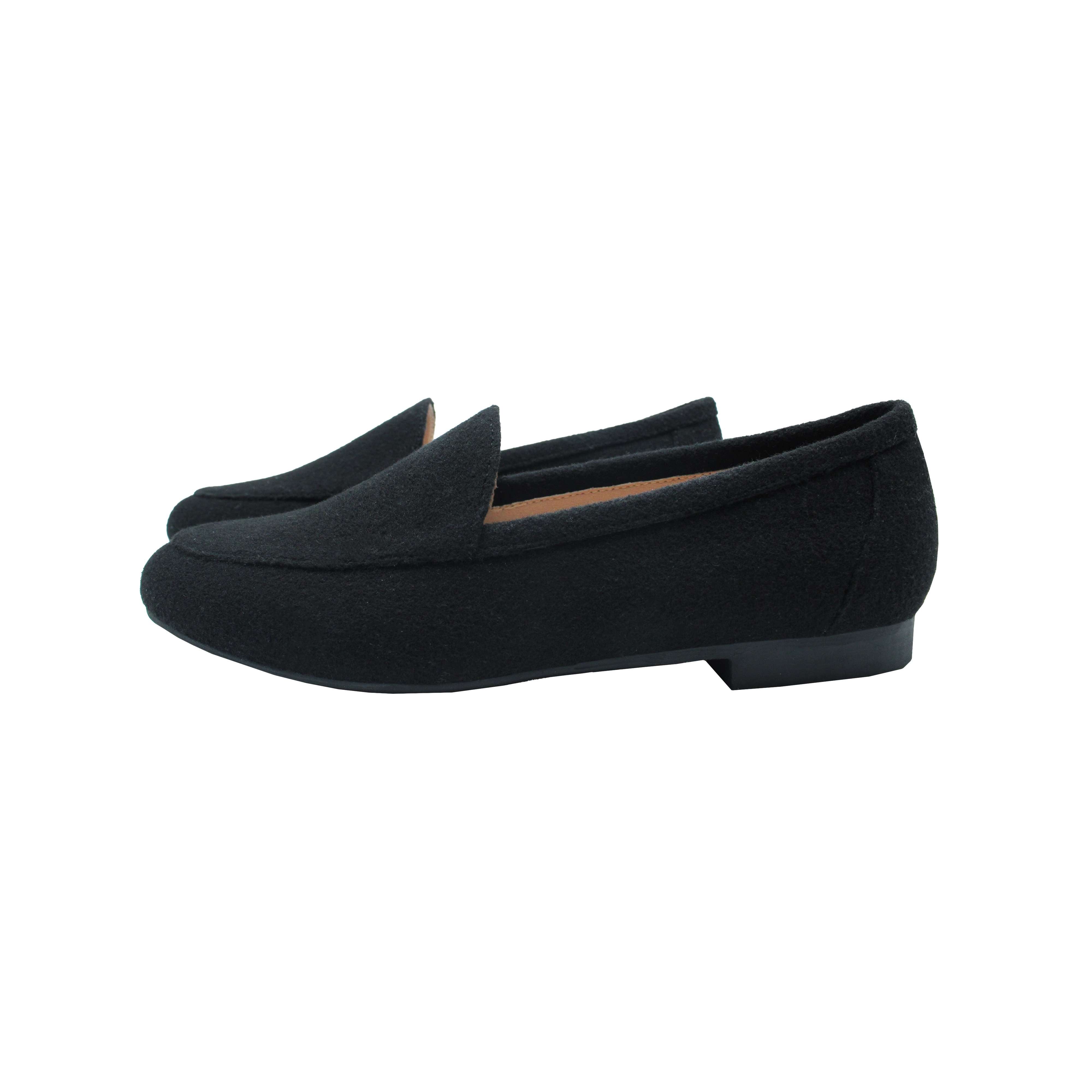 Dress Loafer, Black Flannel
