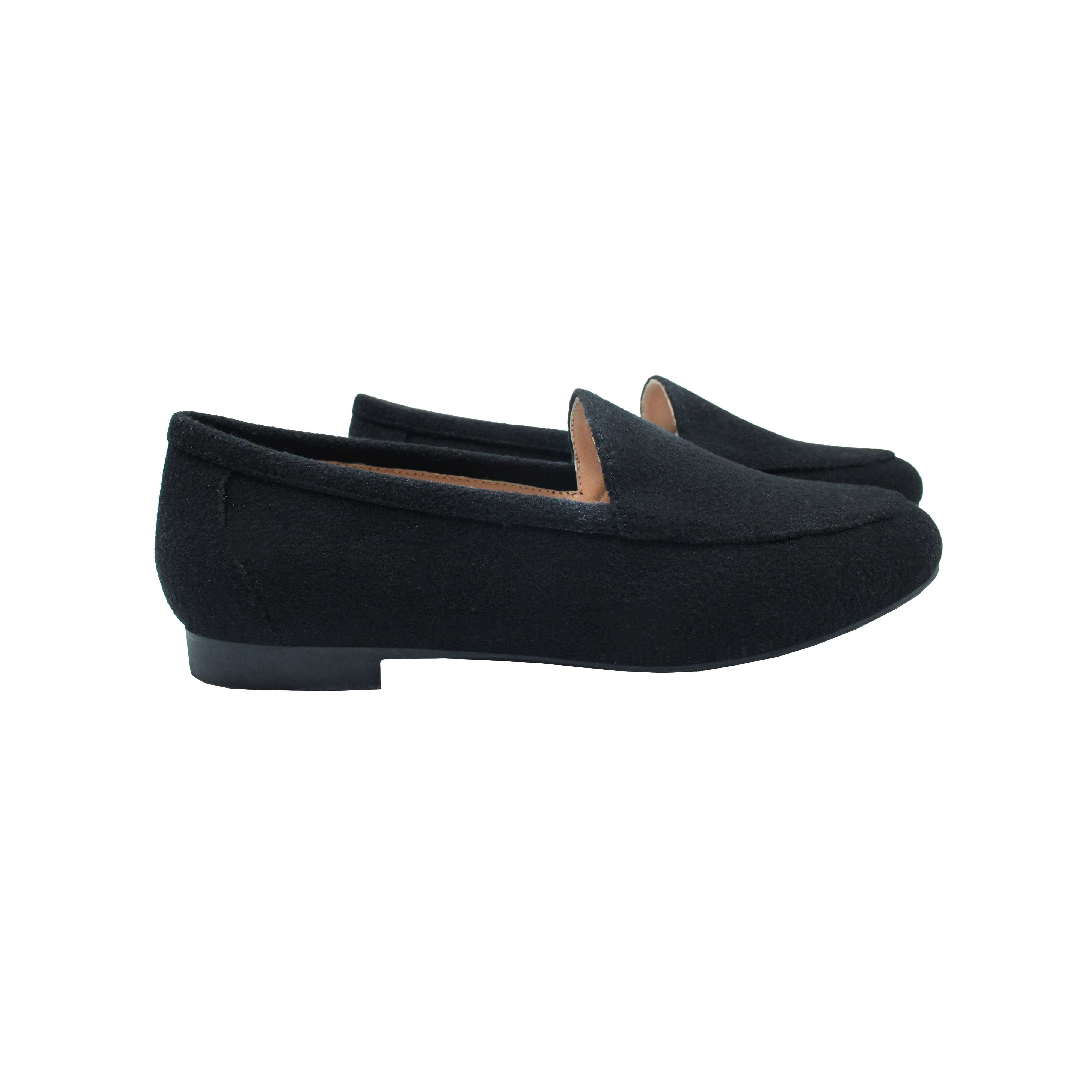 Dress Loafer, Black Flannel