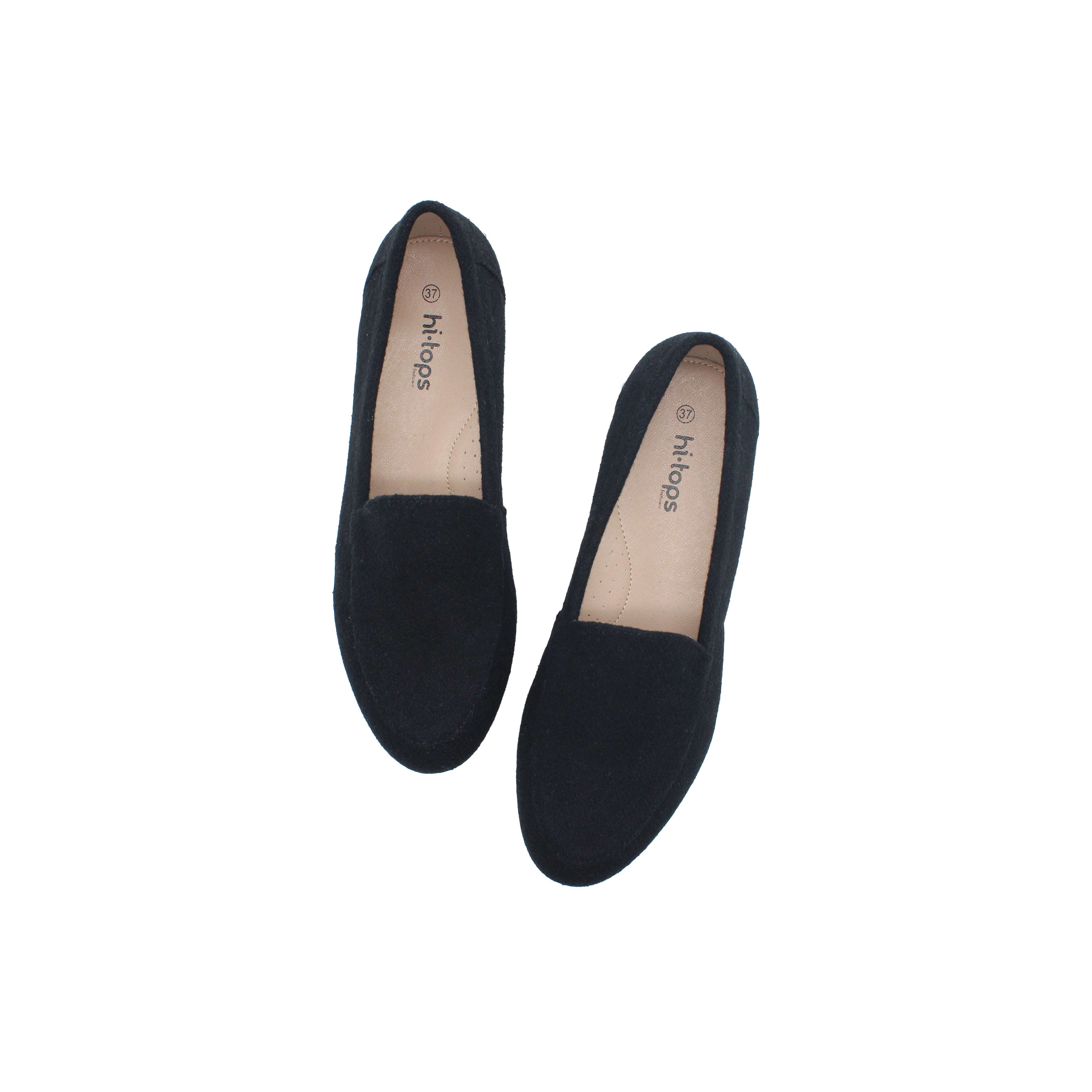 Dress Loafer, Black Flannel