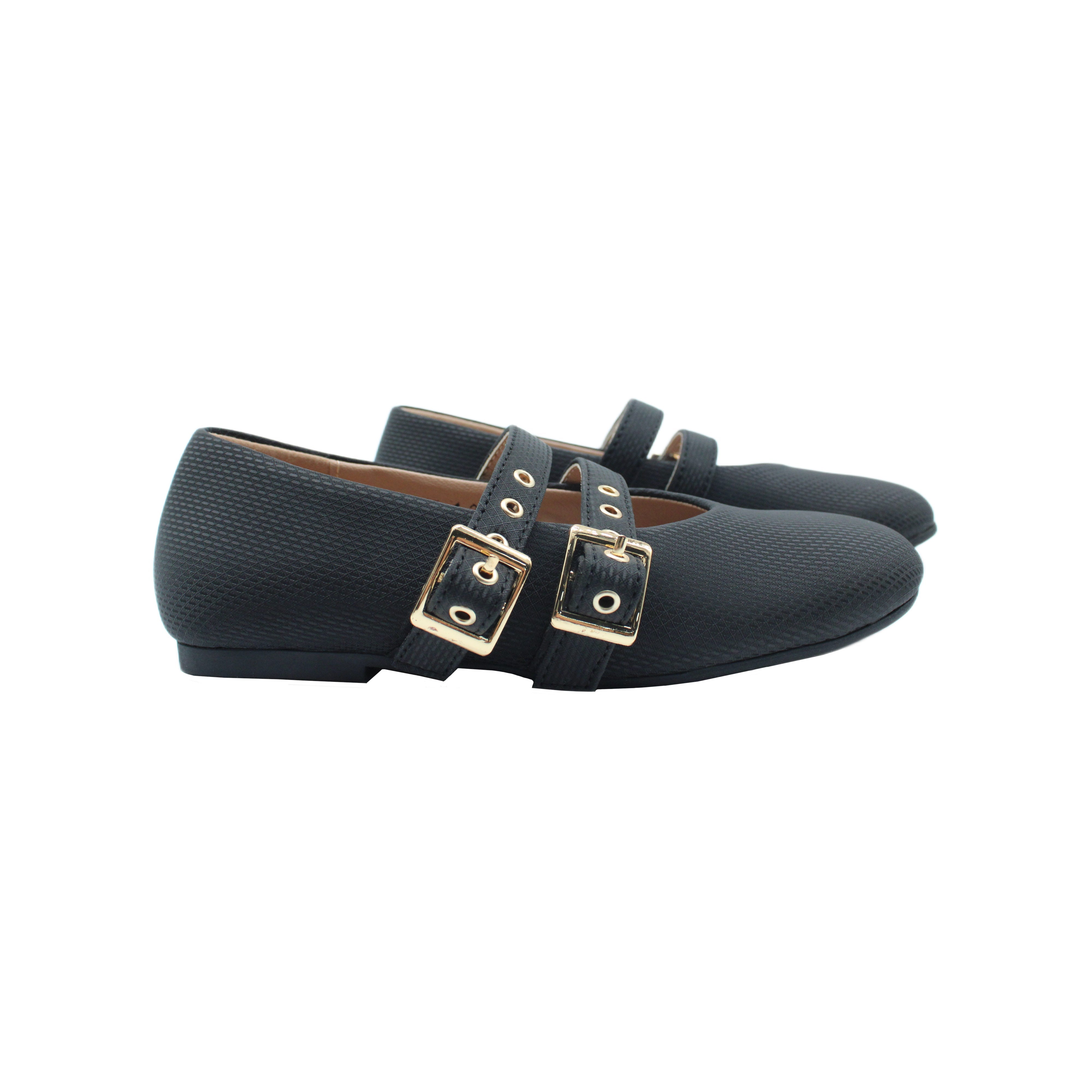 Double Buckle-BLACK MATERIAL
