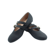 Double Buckle-BLACK MATERIAL