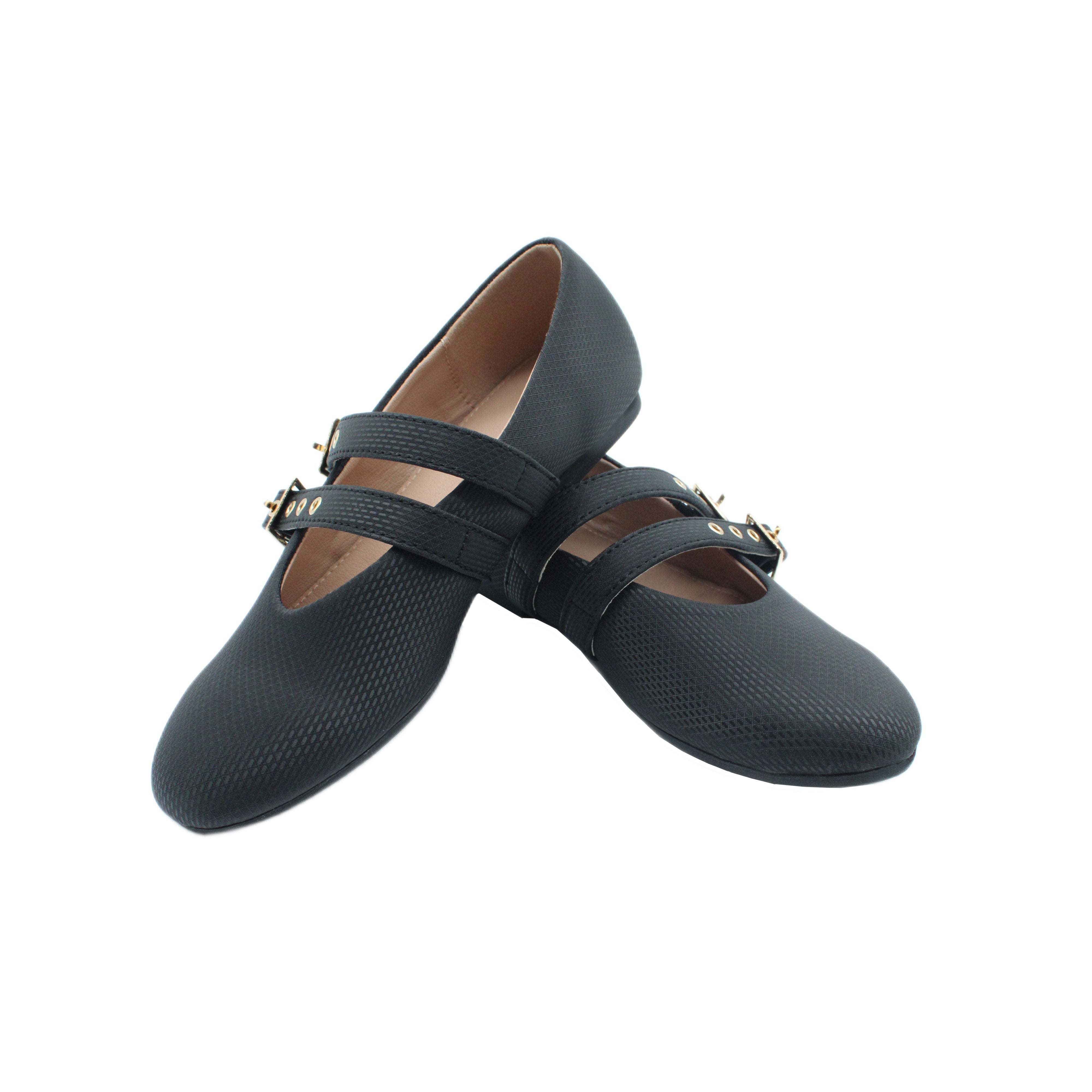 Double Buckle-BLACK MATERIAL