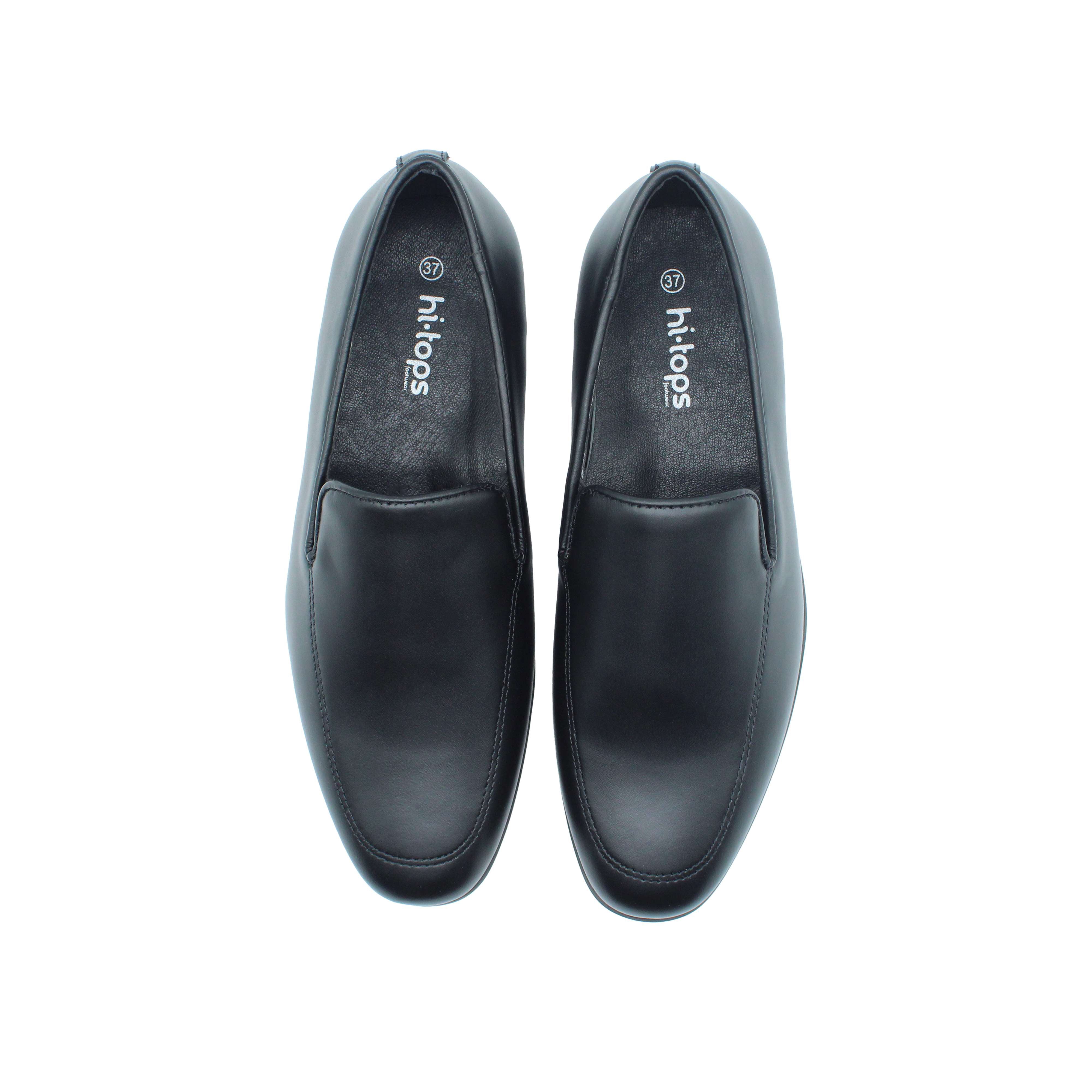 Sleek Slip-in, Black Leather