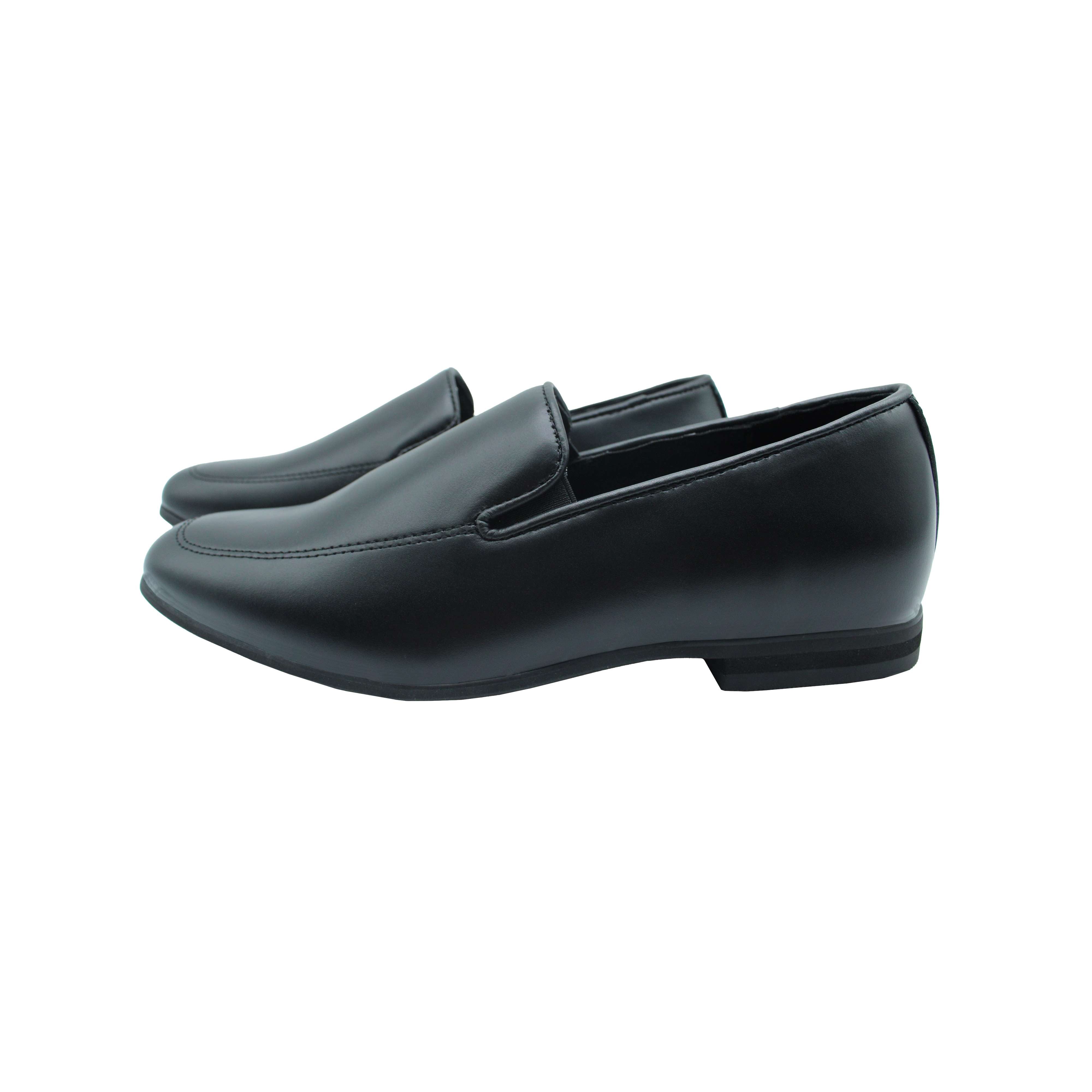 Sleek Slip-in, Black Leather