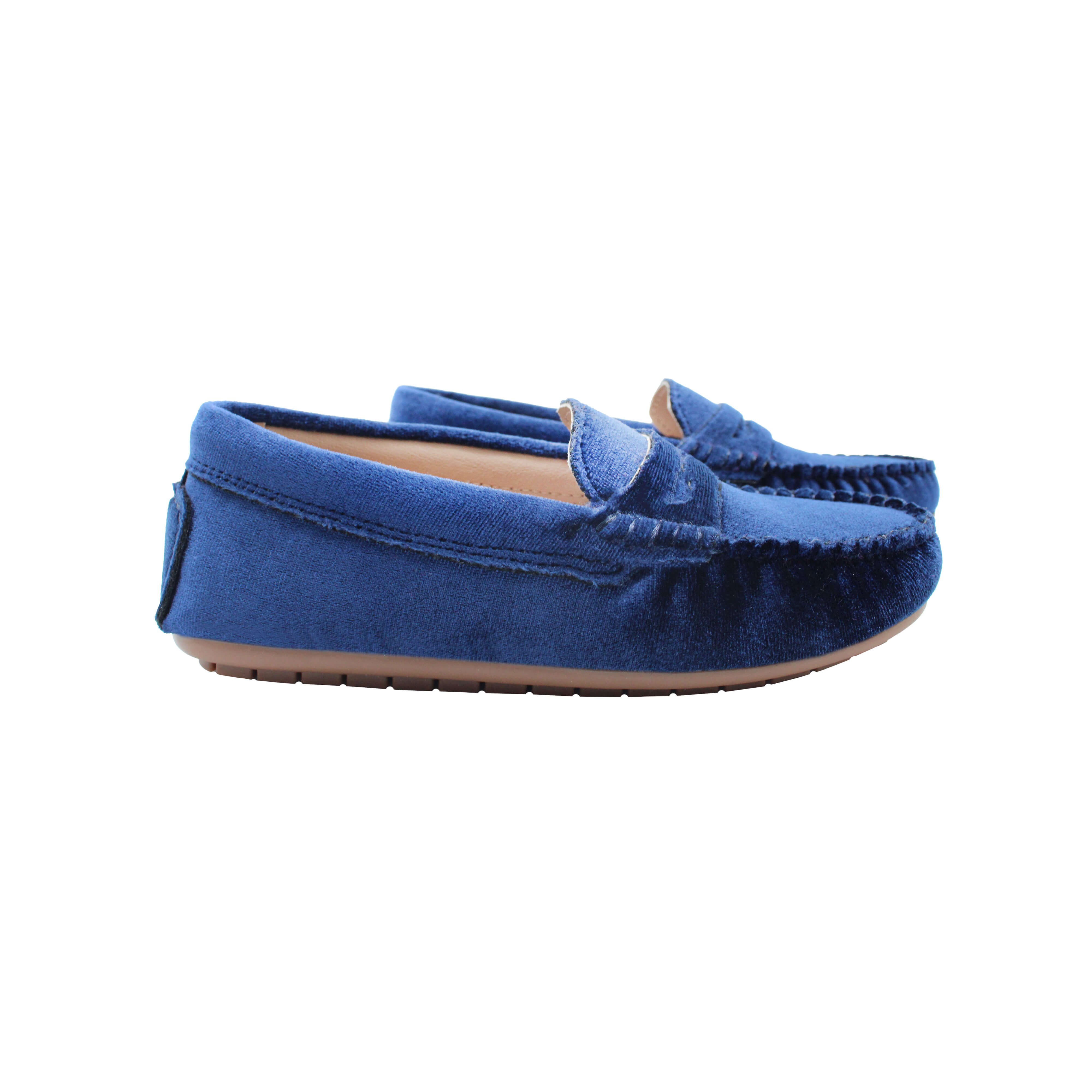 Loafer, Navy Velvet