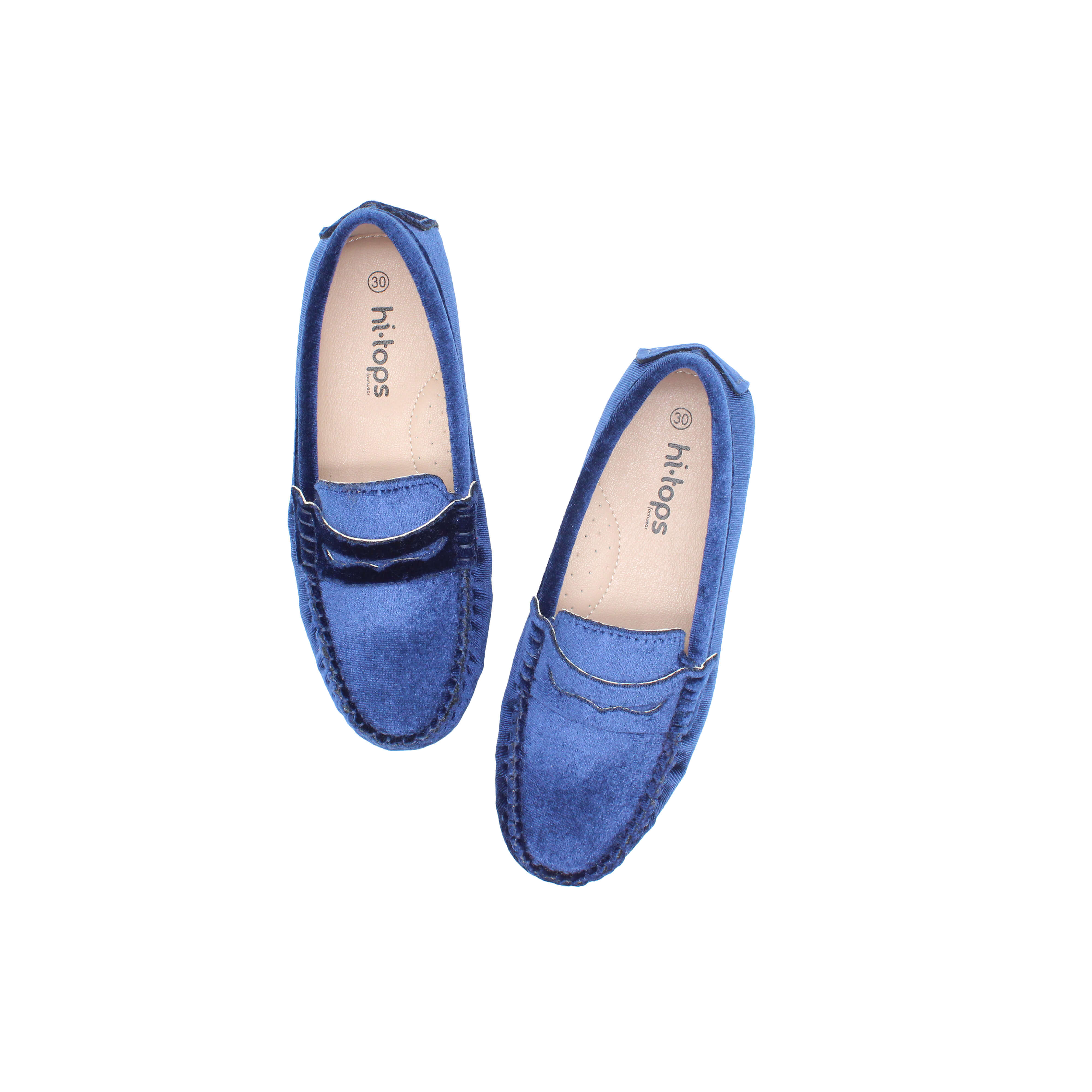 Loafer, Navy Velvet