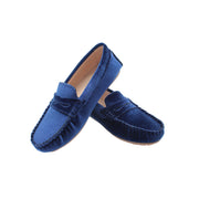 Loafer, Navy Velvet