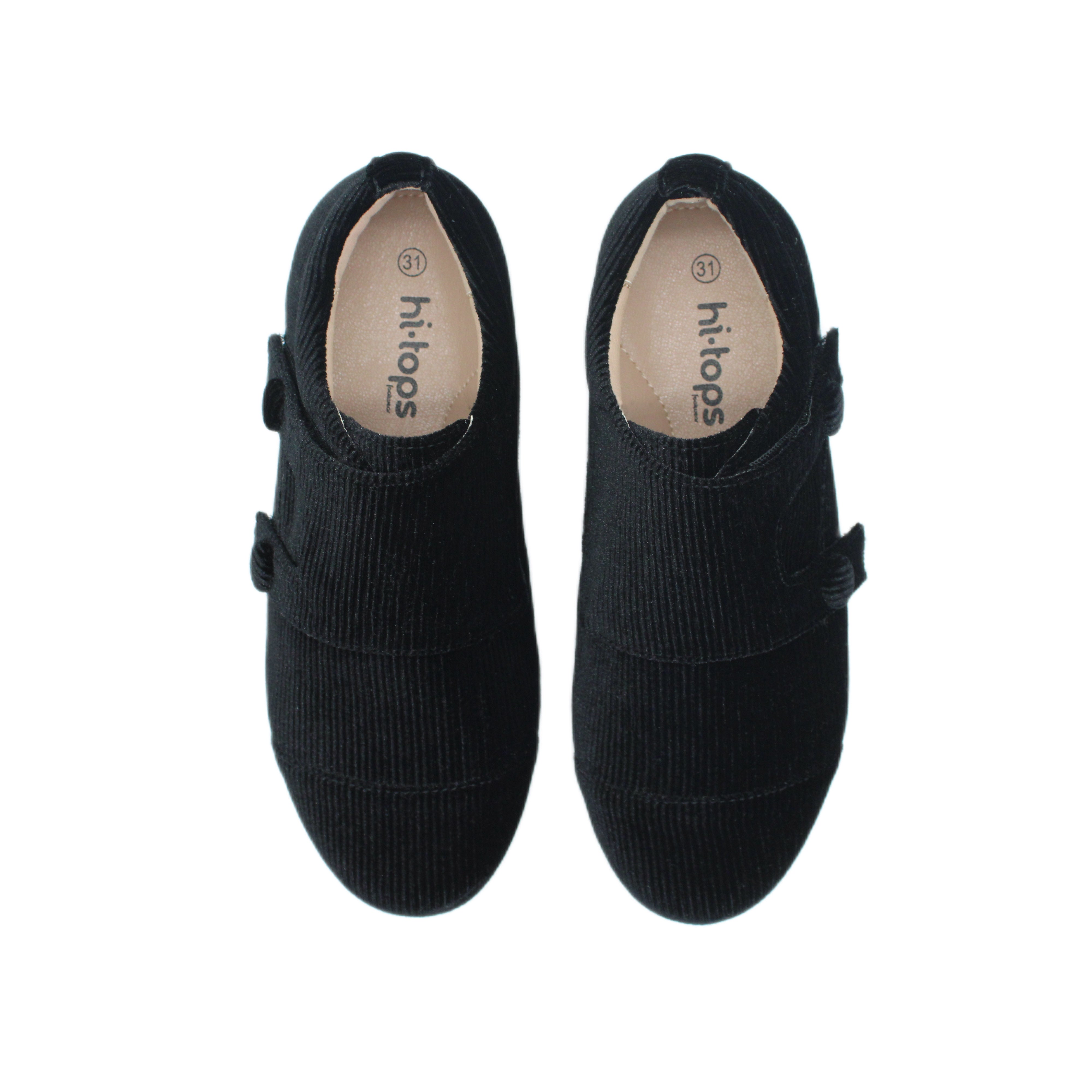 Double Snaps, Black Corduroy