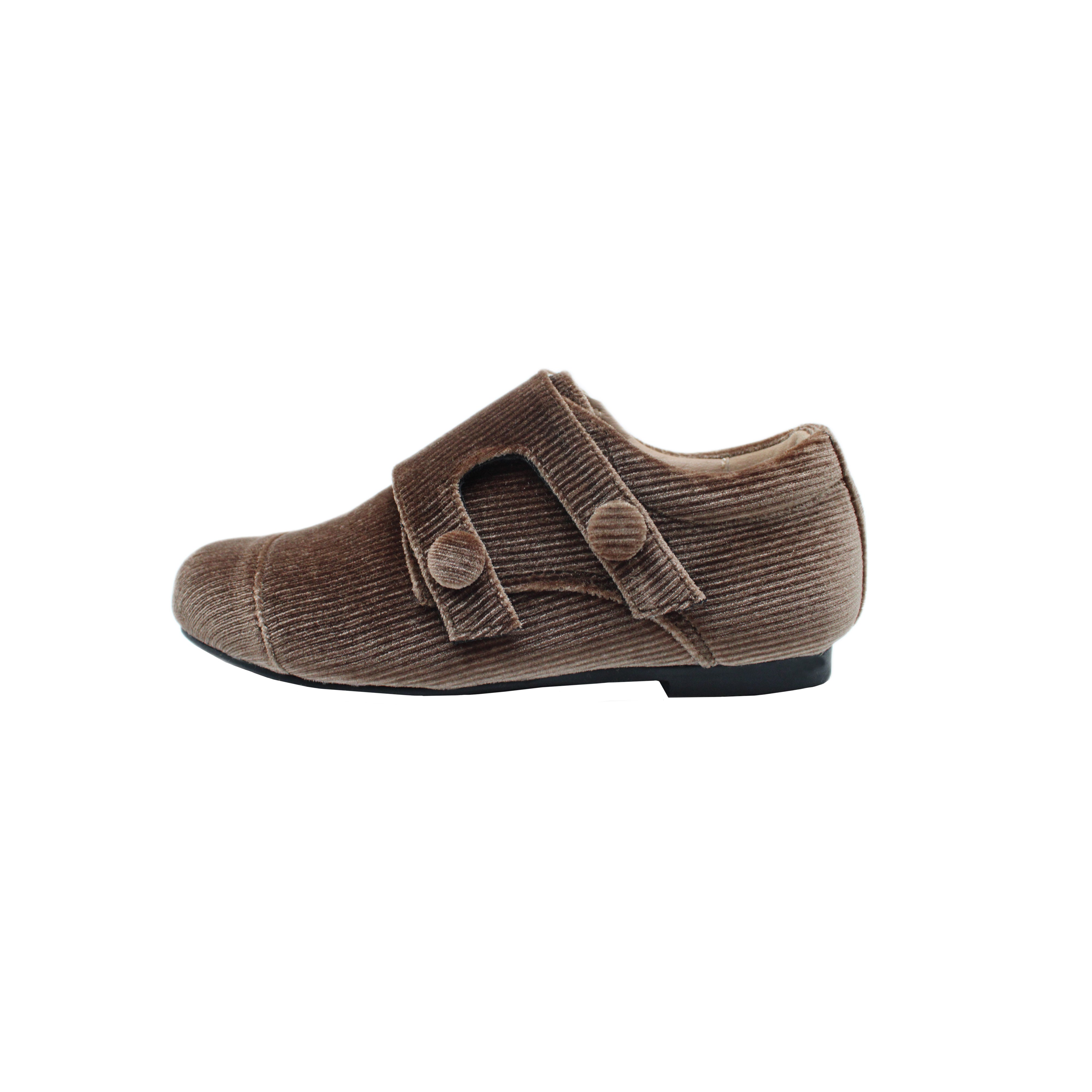 Double Snaps, Taupe Corduroy