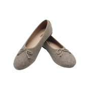 Felt Ballet, Taupe Flannel