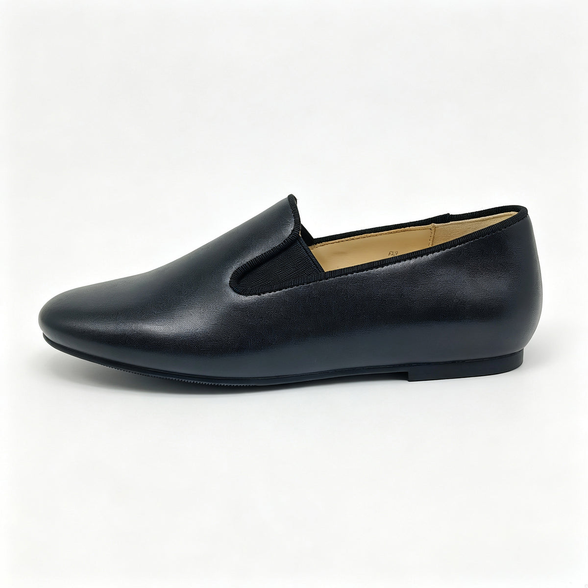 Black Smooth Leather -SB11