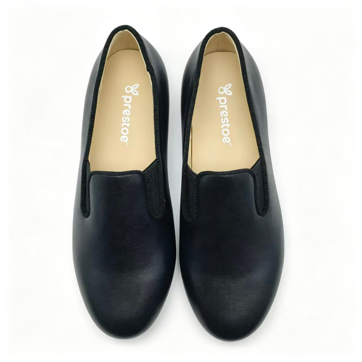 Black Smooth Leather -SB11