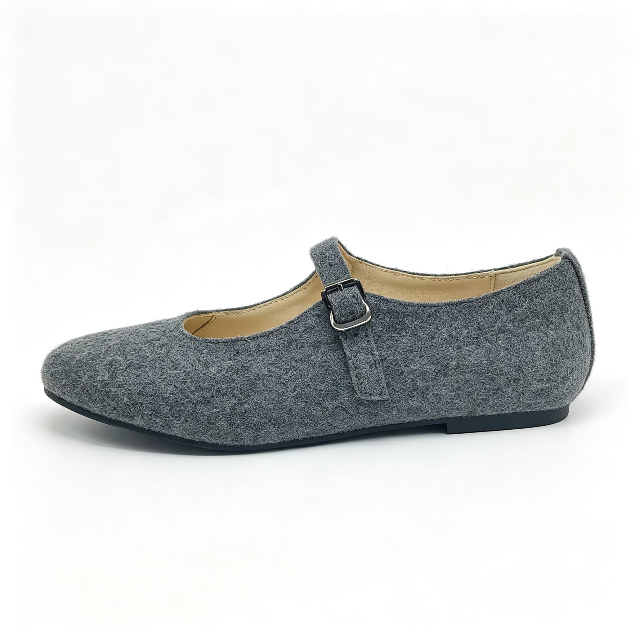 Grey Flannel Mary Jane-SG51