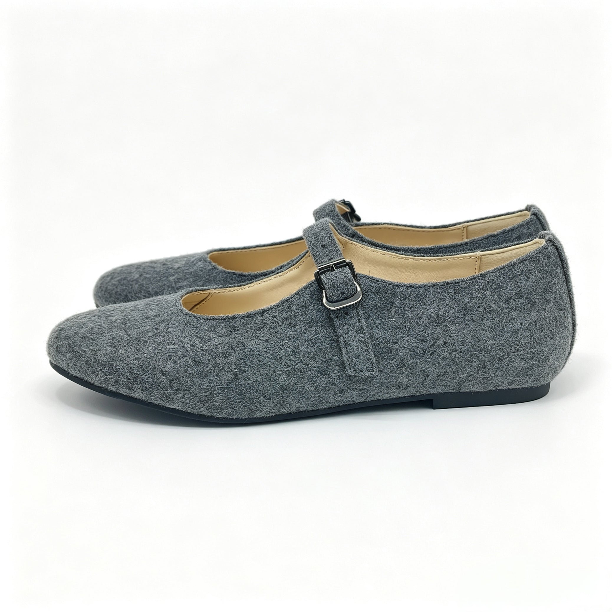Grey Flannel Mary Jane-SG51