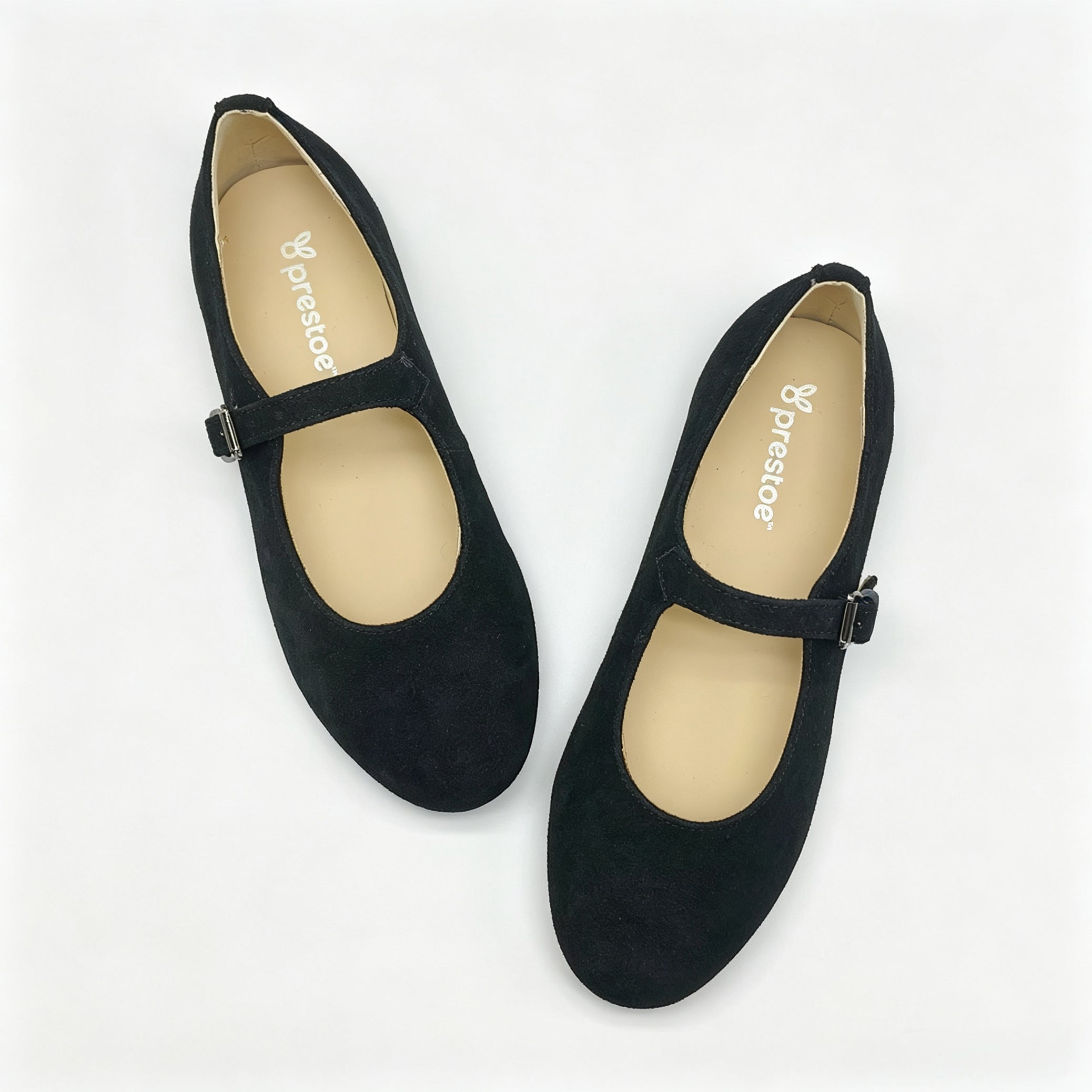 Black Suede Mary Jane-SG53