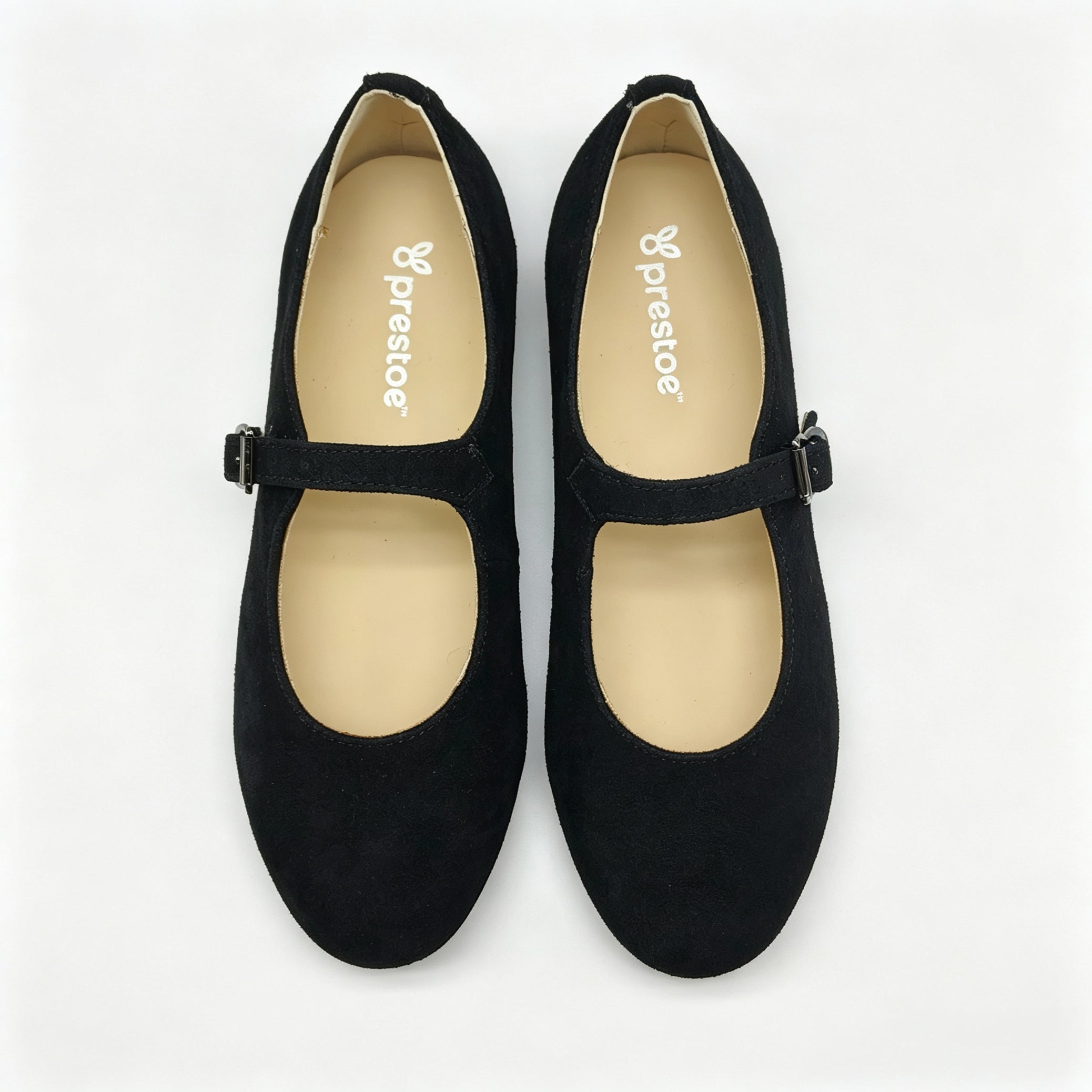 Black Suede Mary Jane-SG53