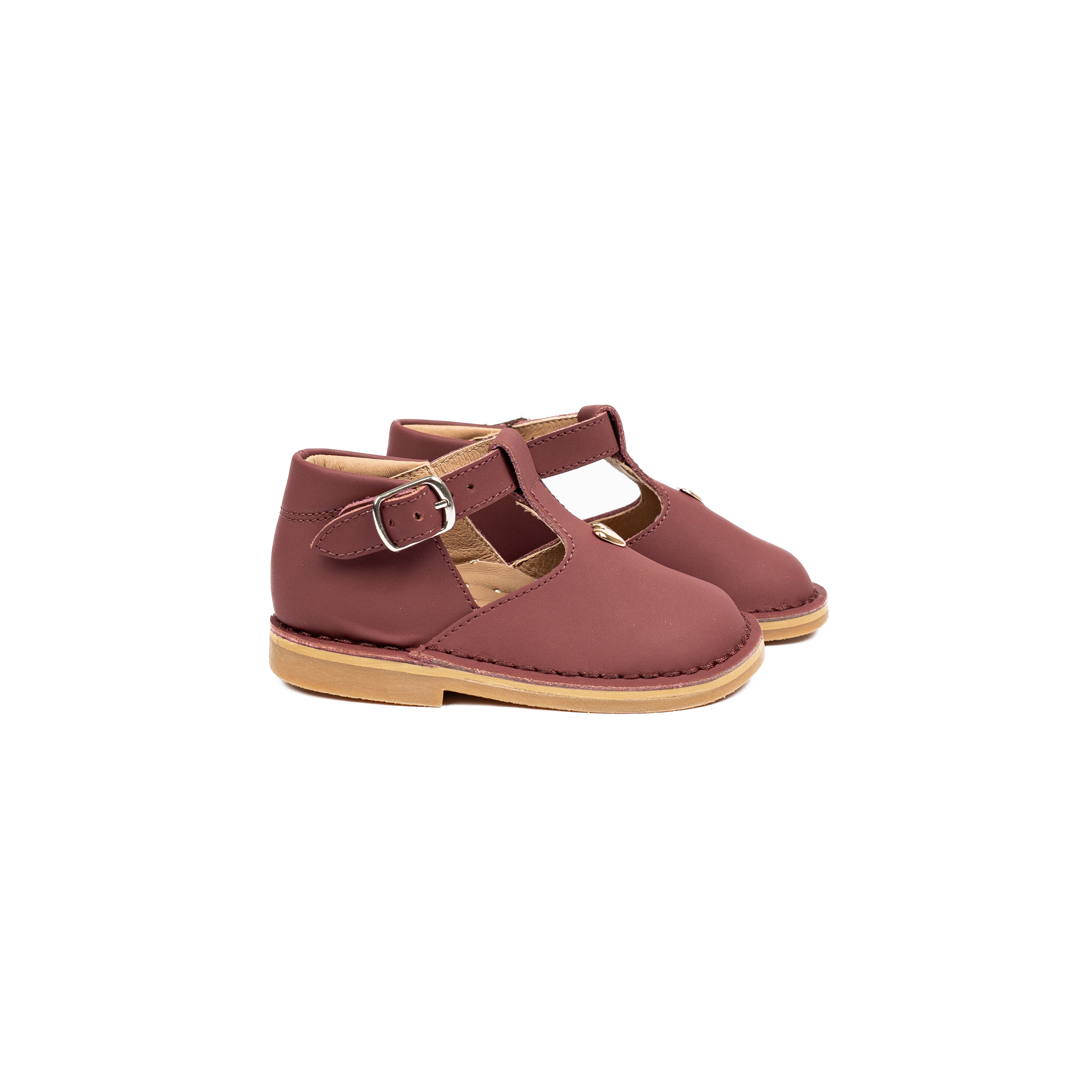 HY-55 Nubuck T-Strap Buckle-WY12