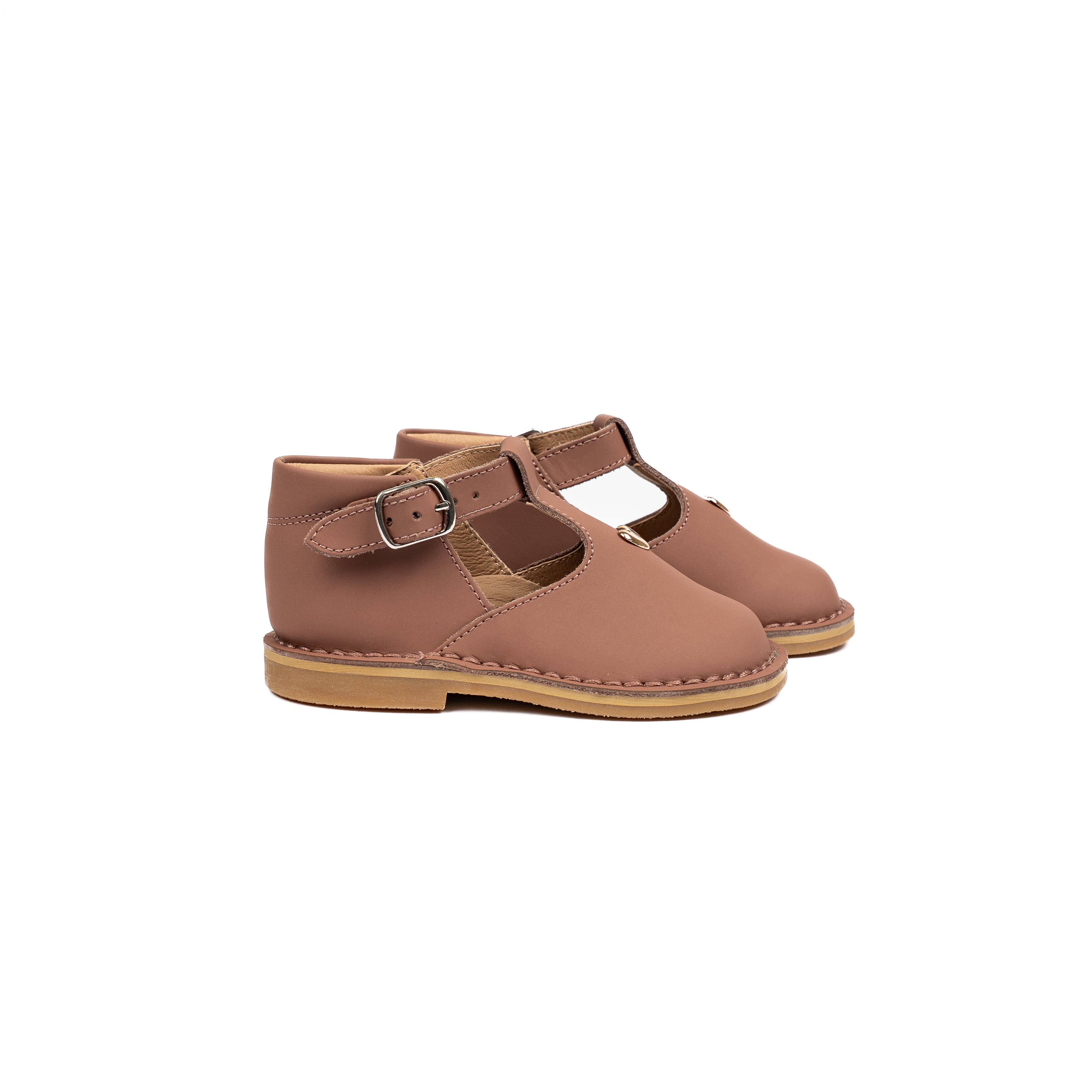 HY-15 Nubuck T-Strap Buckle-WY14