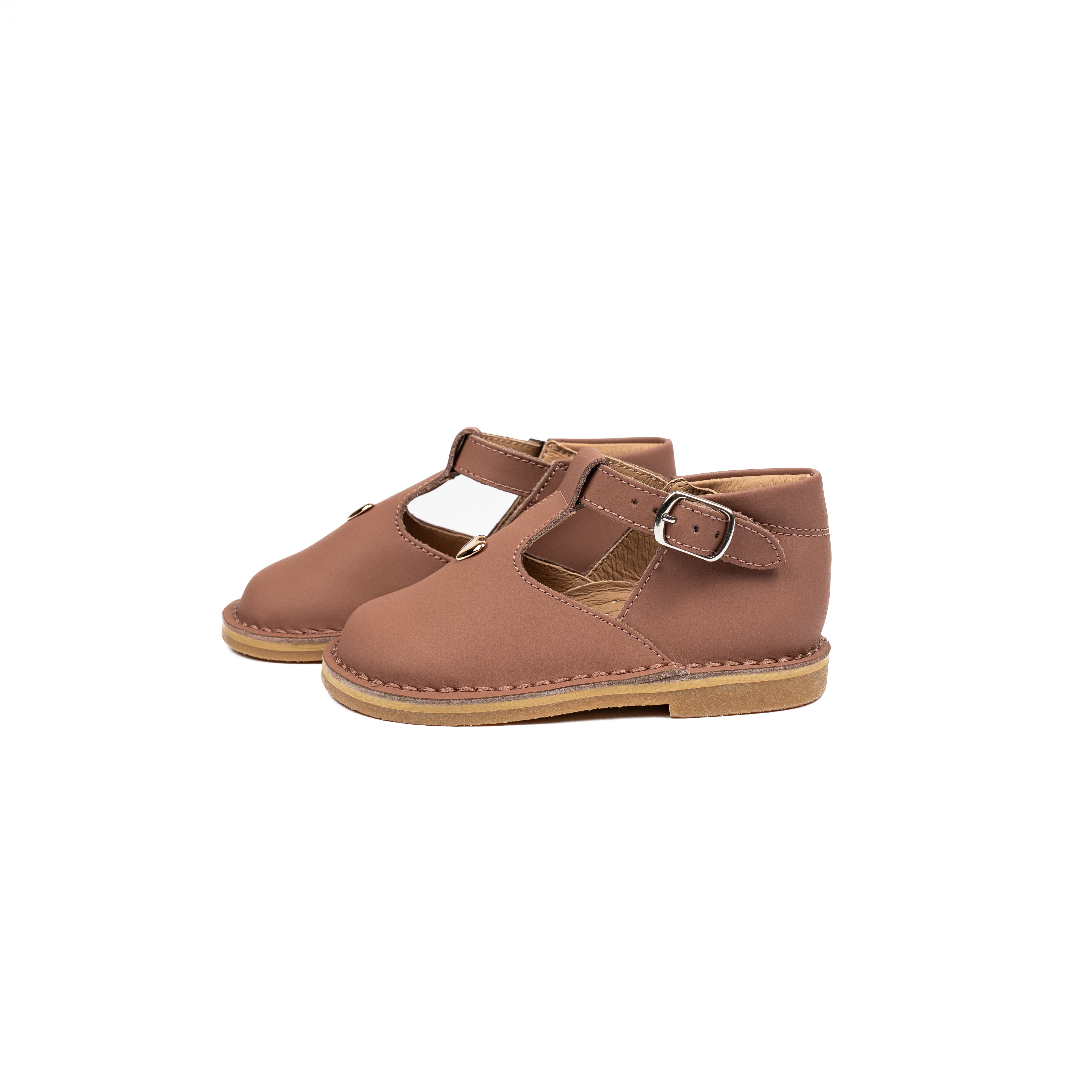 HY-15 Nubuck T-Strap Buckle-WY14